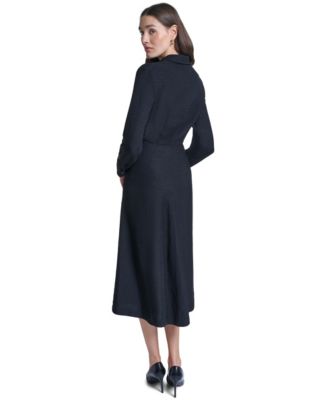 calvin klein black dress macys Women's A Line Dresses Midi dress Color:Pink Rose feb24-release BABARONI Tulle Dusty Blue Calvin Klein