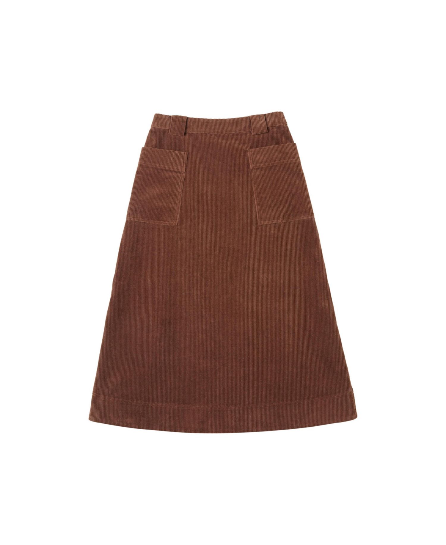 Women's Utility Cord Midi Skirt
