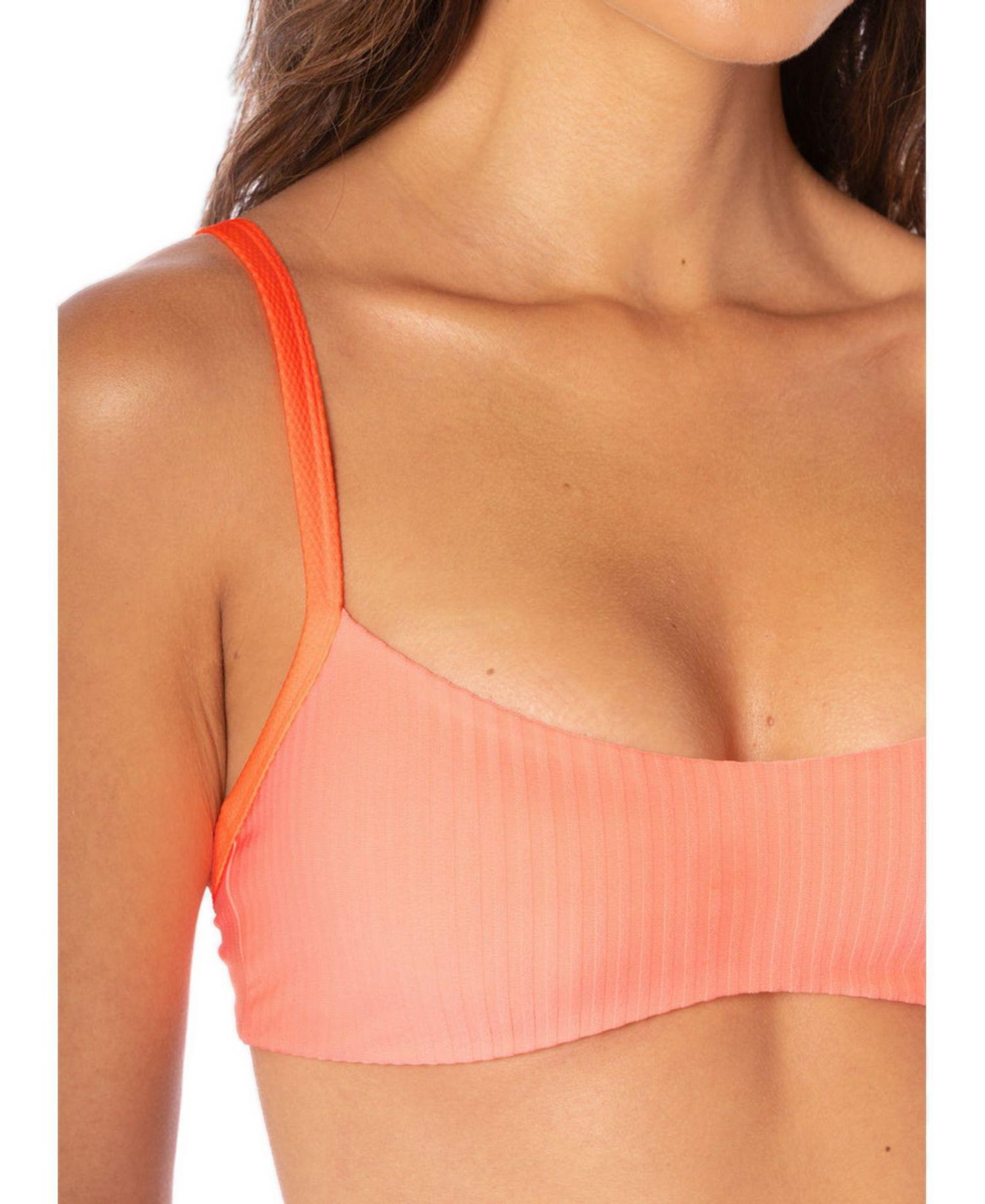 Women's L&eacute;a Sporty Reversible Adjustable-Strap Bikini Top