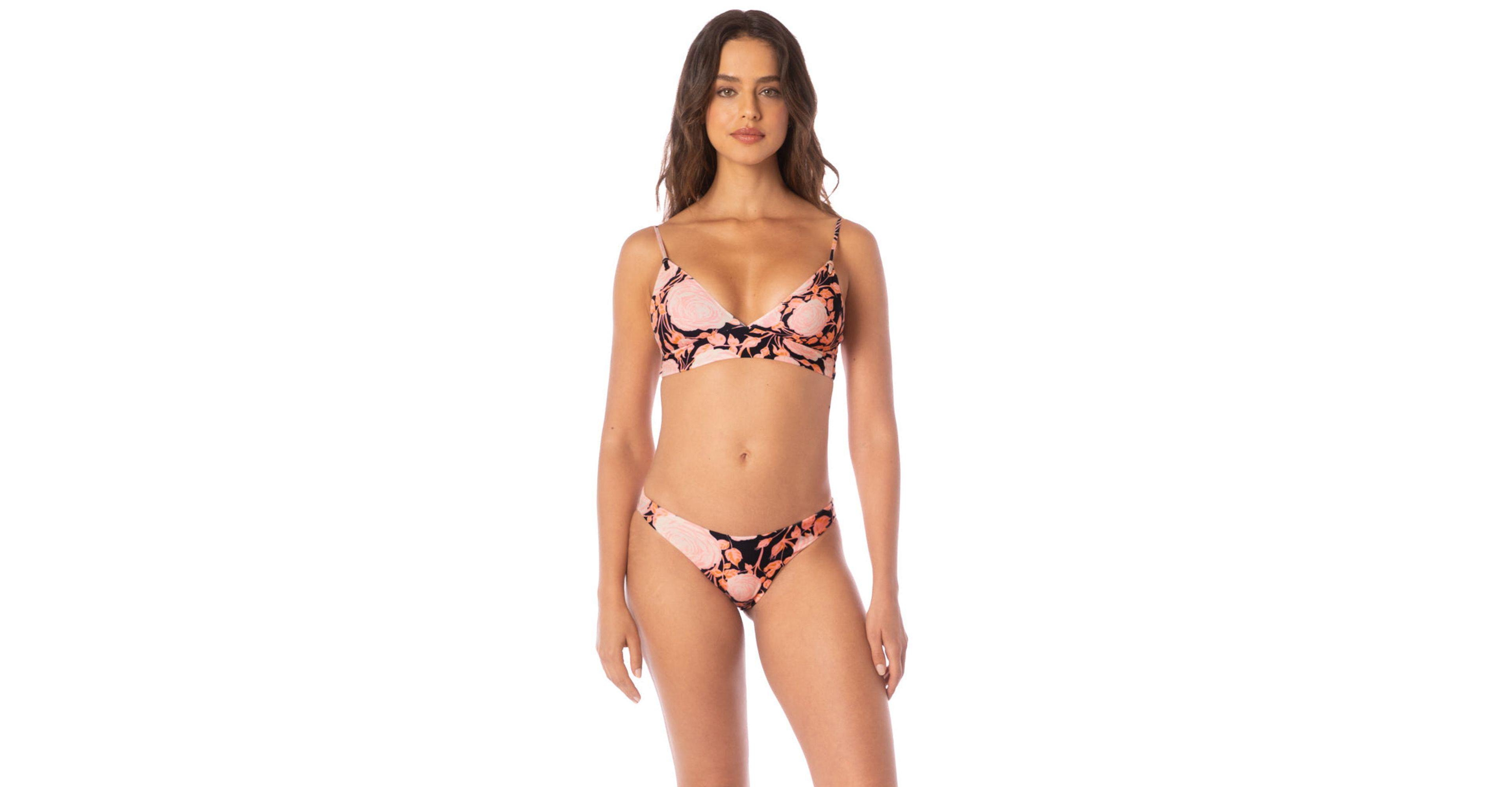 Maaji Women's Rose Petals Copilot Bikini Top