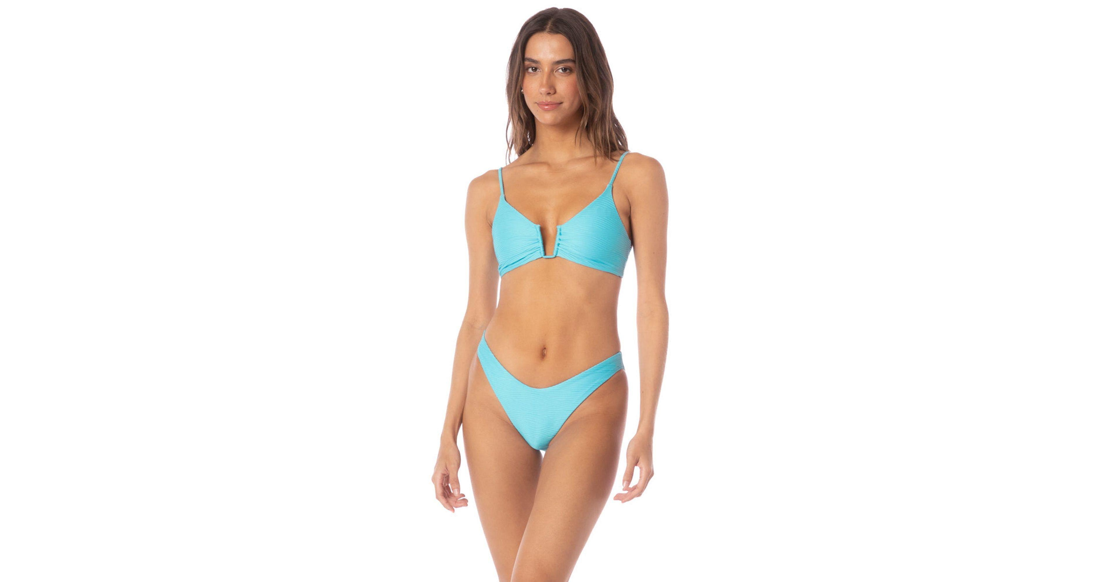 Maaji Women's Sea Blue Bia Bikini Top