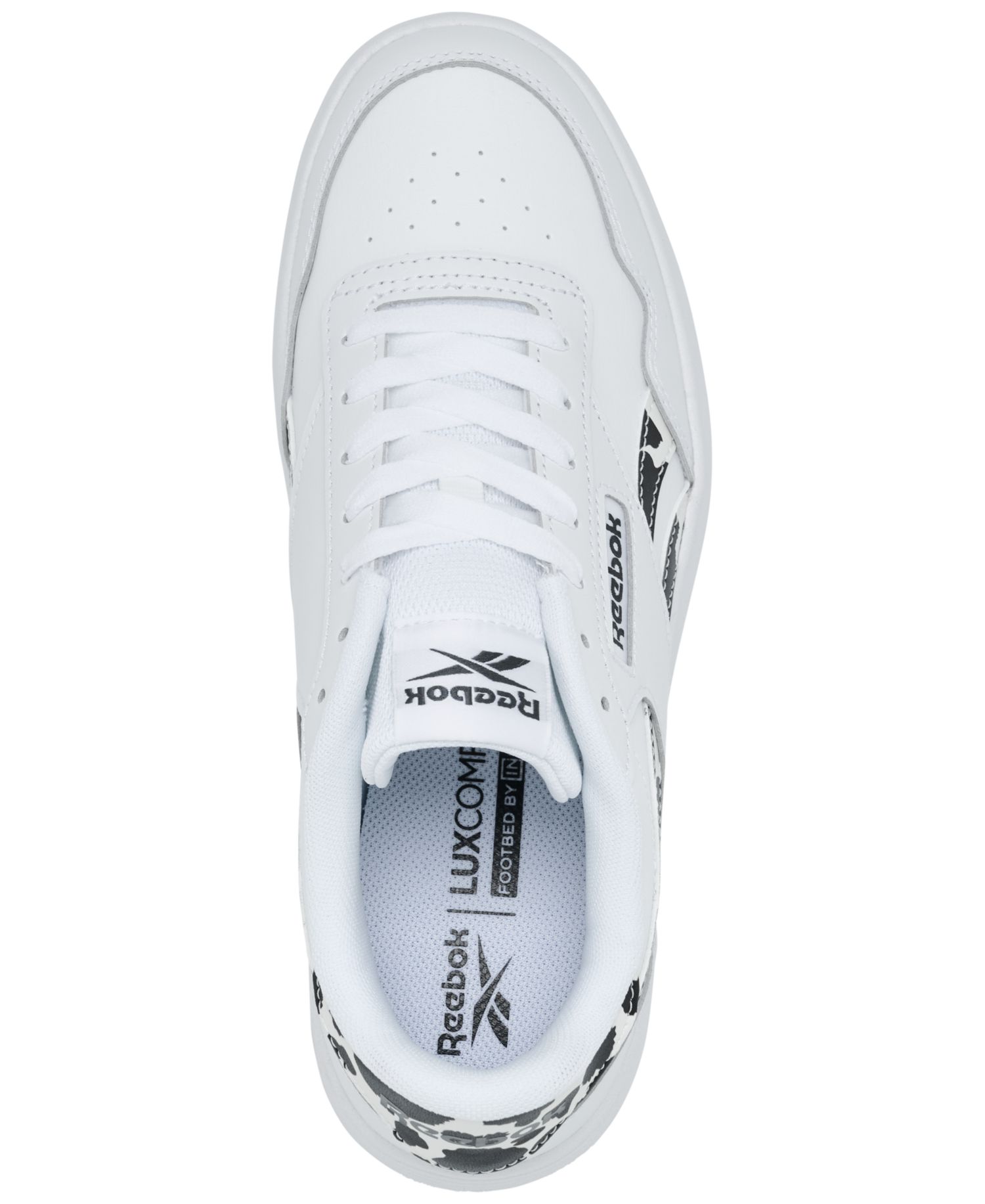 Women's Court Advance Cow Print Lifestyle Sneakers