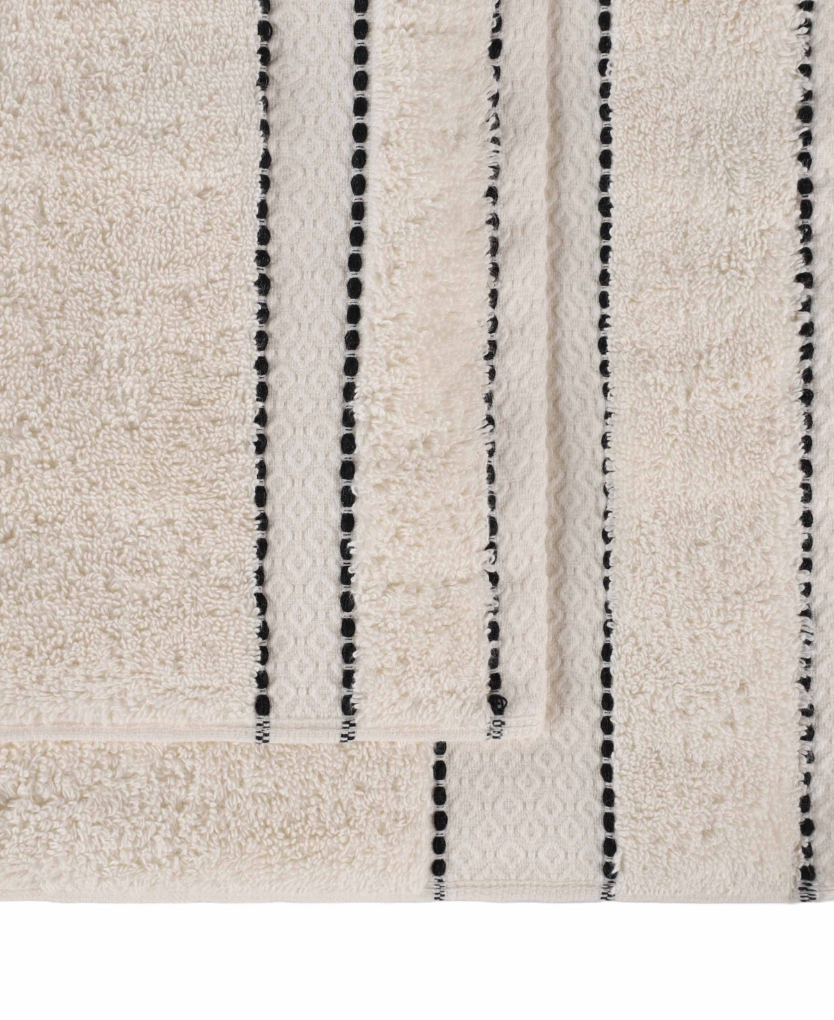 Superior Niles Egypt Produced Giza Dobby Ultra-Plush Thick Soft Absorbent -Piece Towel Set