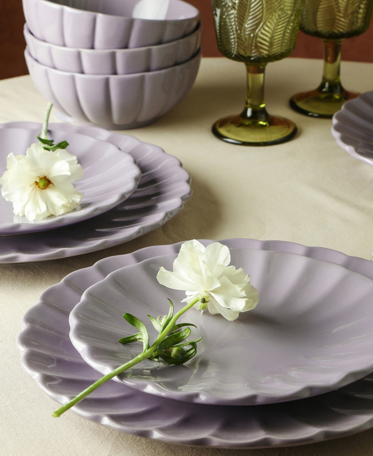 Earth & Clay Phoenix -Piece Dinnerware Set