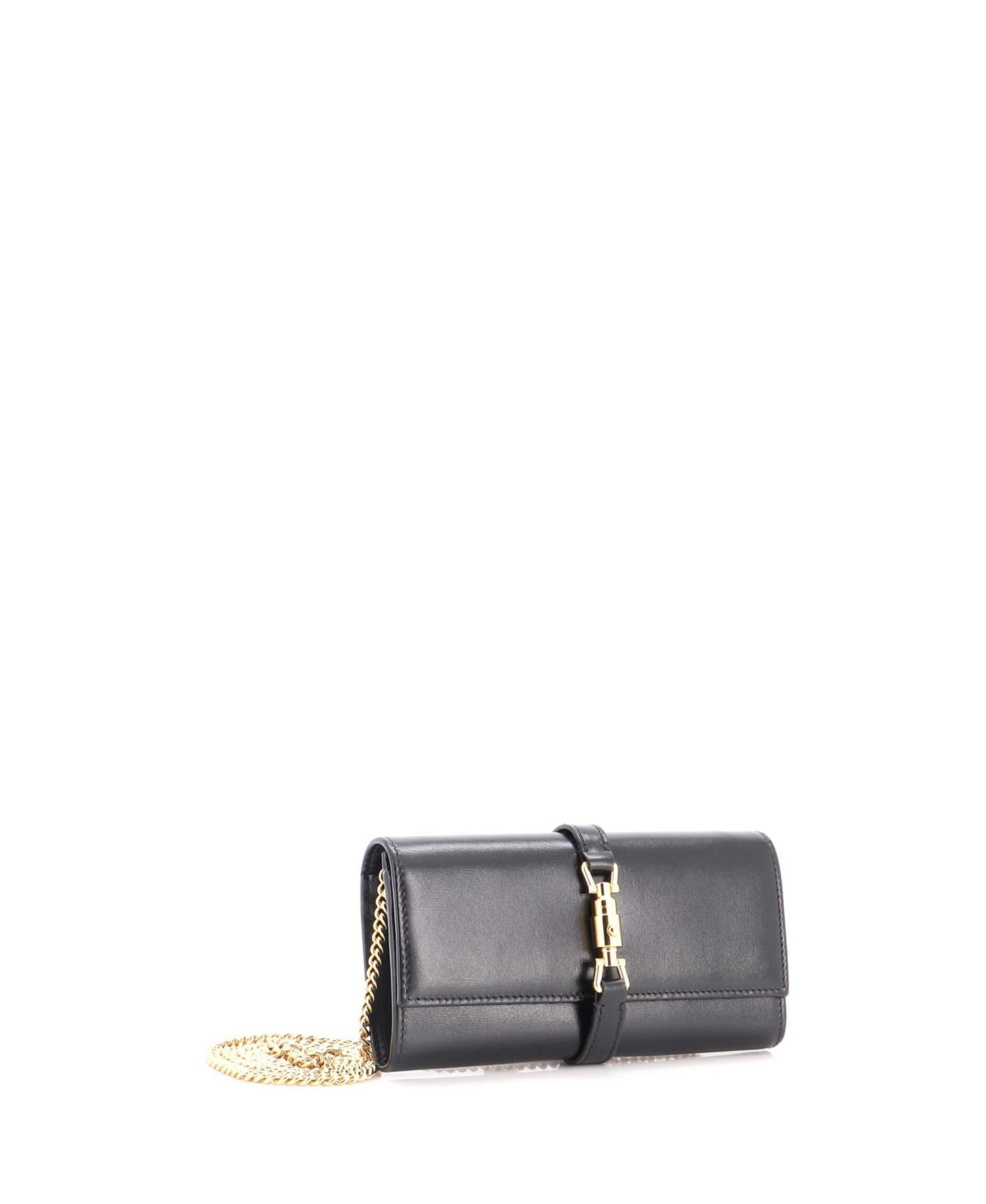 Jackie 1961 Continental Chain Wallet Leather