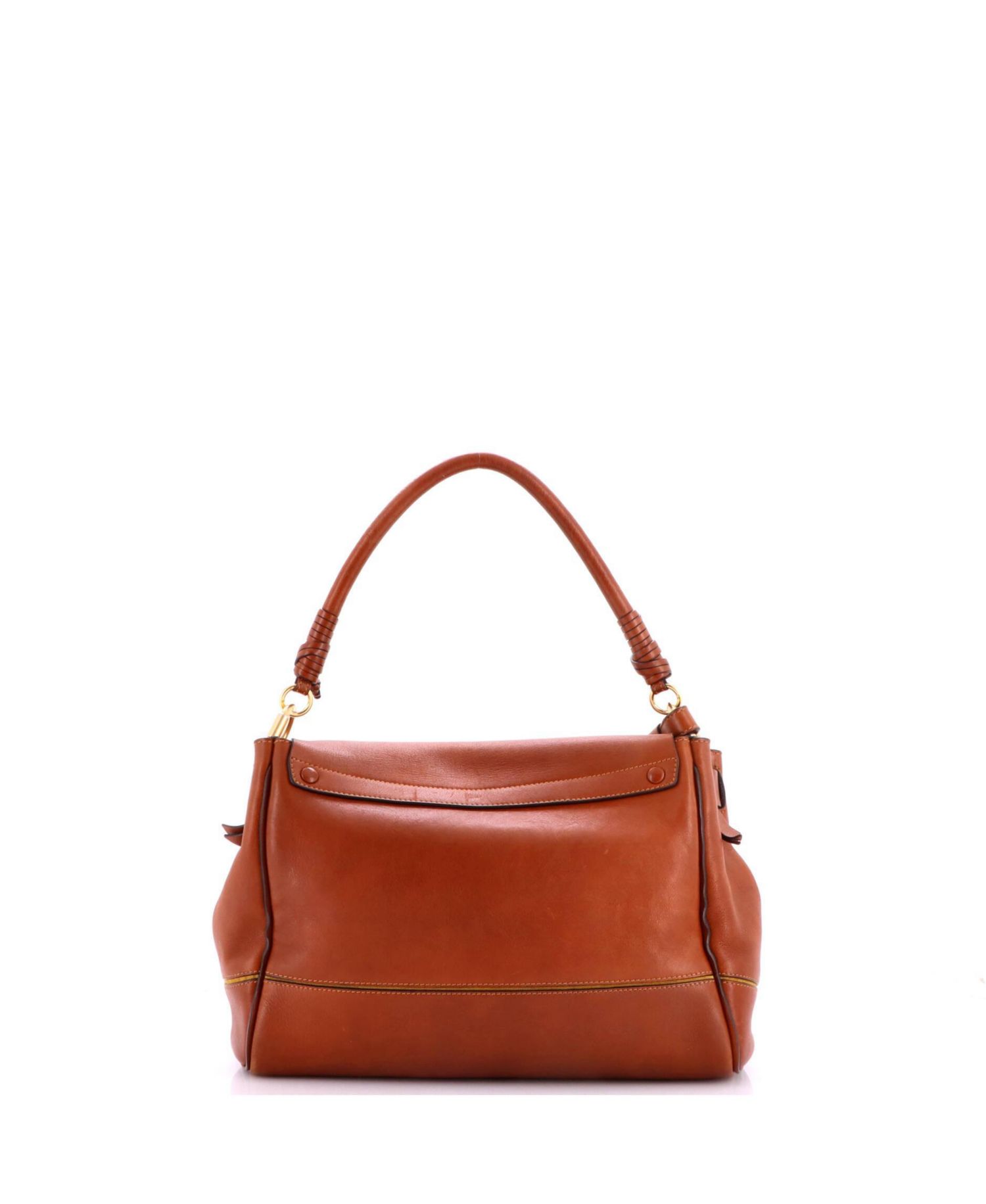 Small Owen Flap Bag Leather