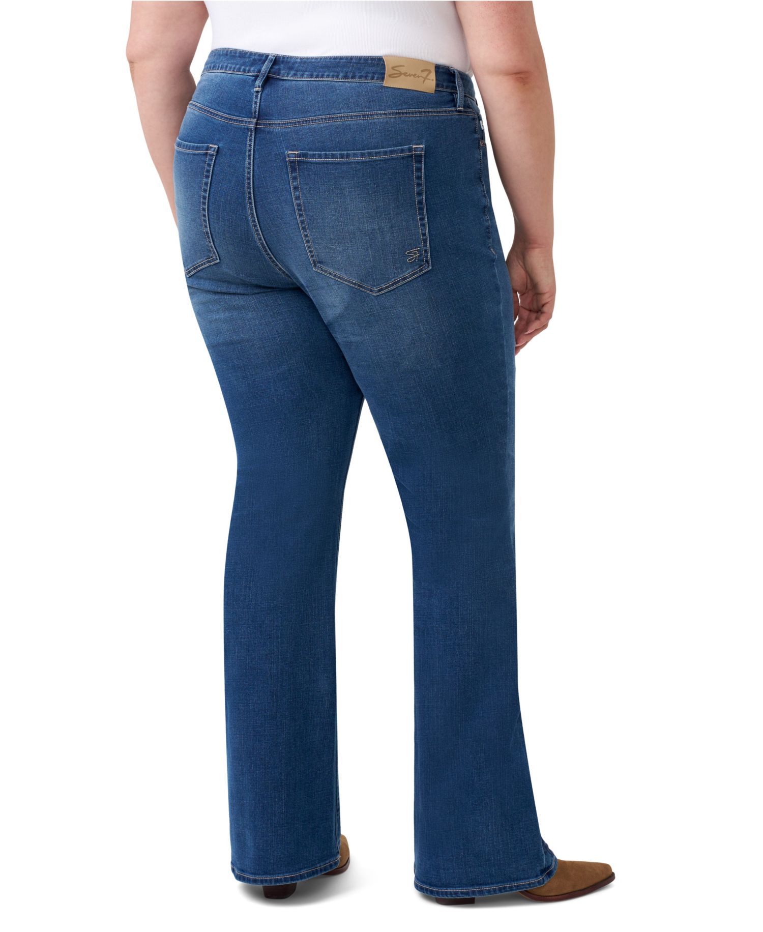 Plus Size Felicity Flare High-Rise Jeans