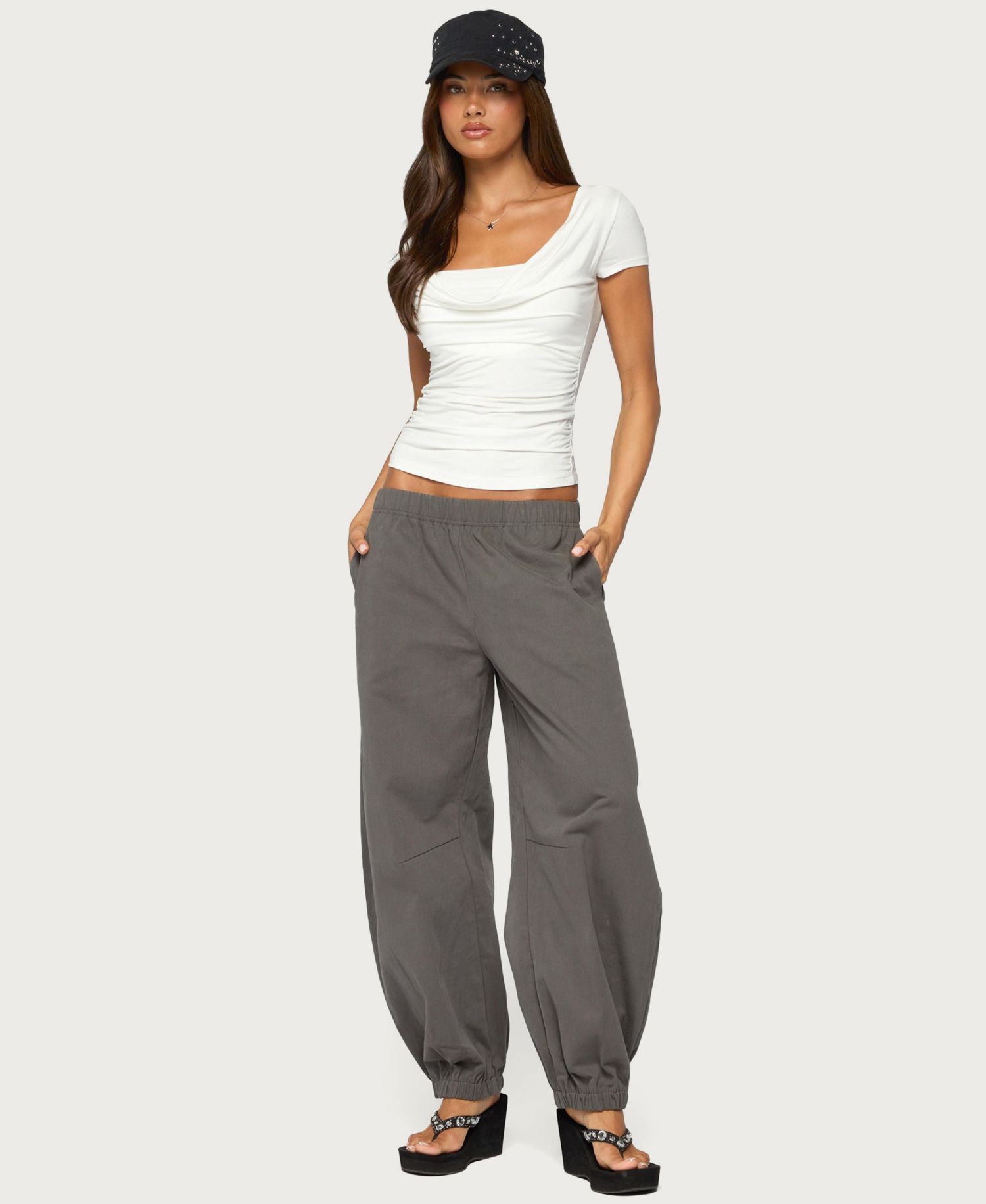 Women's Hayli Pull-On Wide-Leg Pants