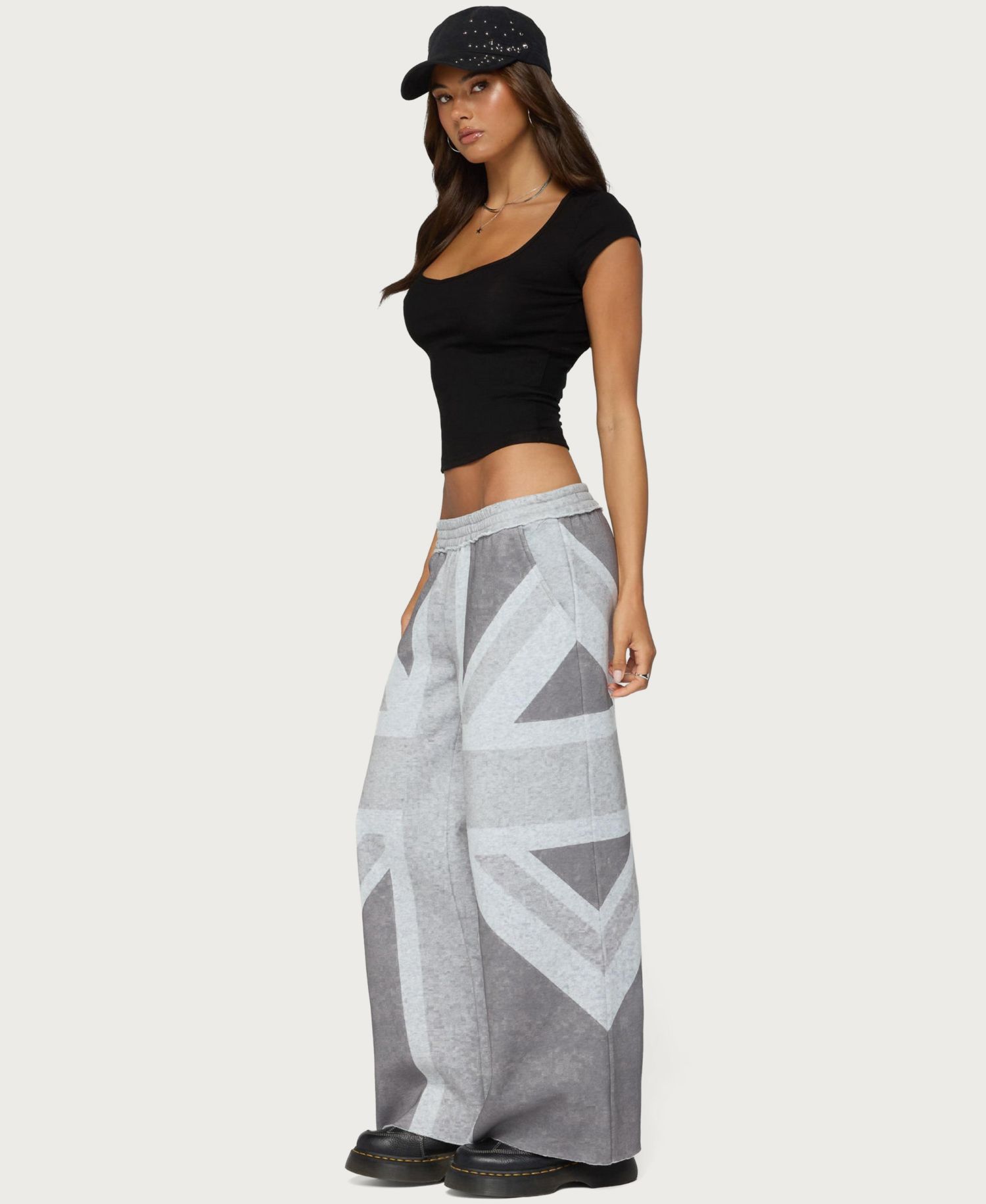 Women's London Rush Wide-Leg Low-Rise Sweatpants