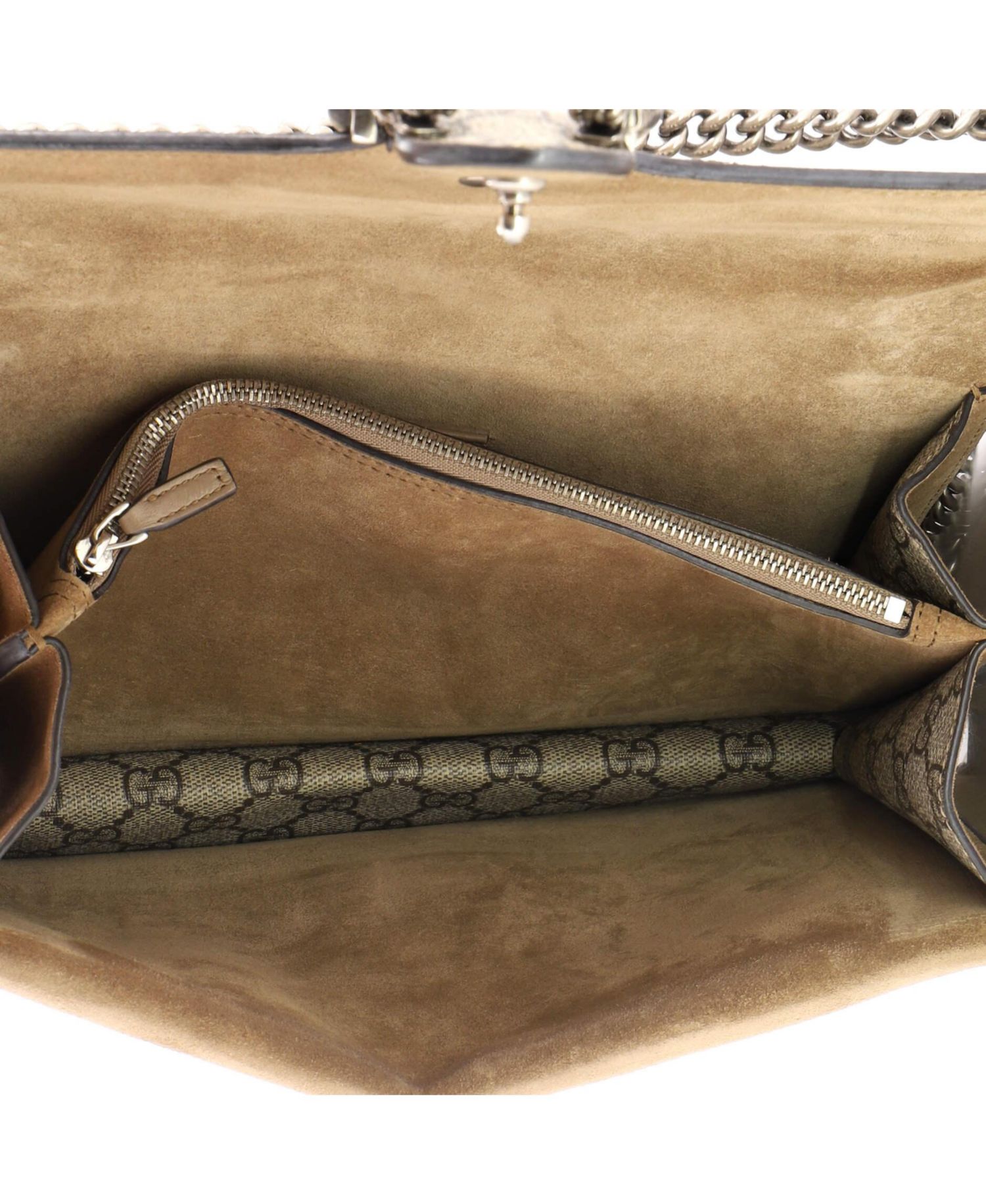 Small Dionysus Bag GG Coated Canvas
