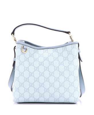 Small GG Emblem Bucket Bag GG Coated Canvas