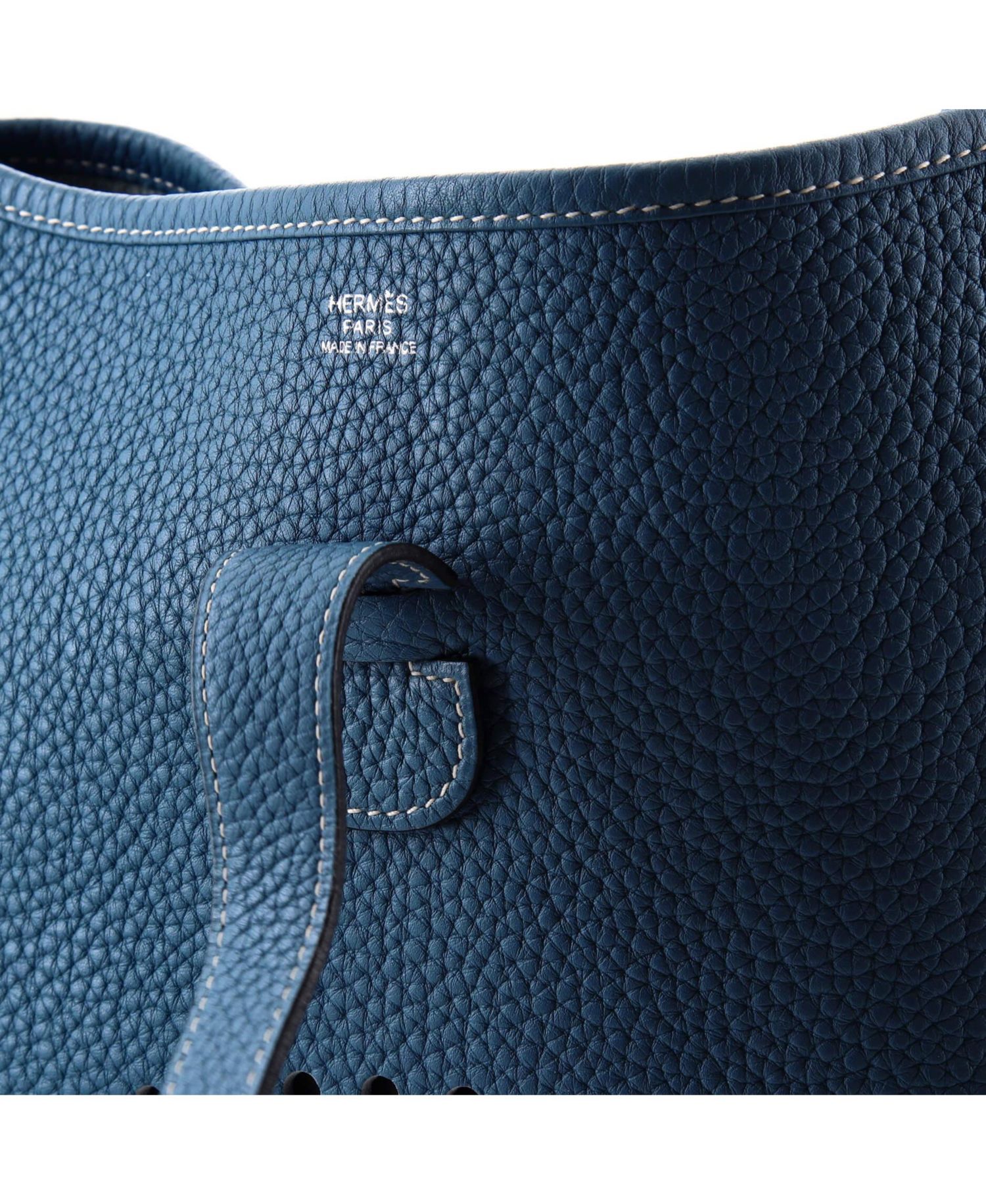 Pre-Owned Hermes GM Evelyne Bag Gen III Clemence