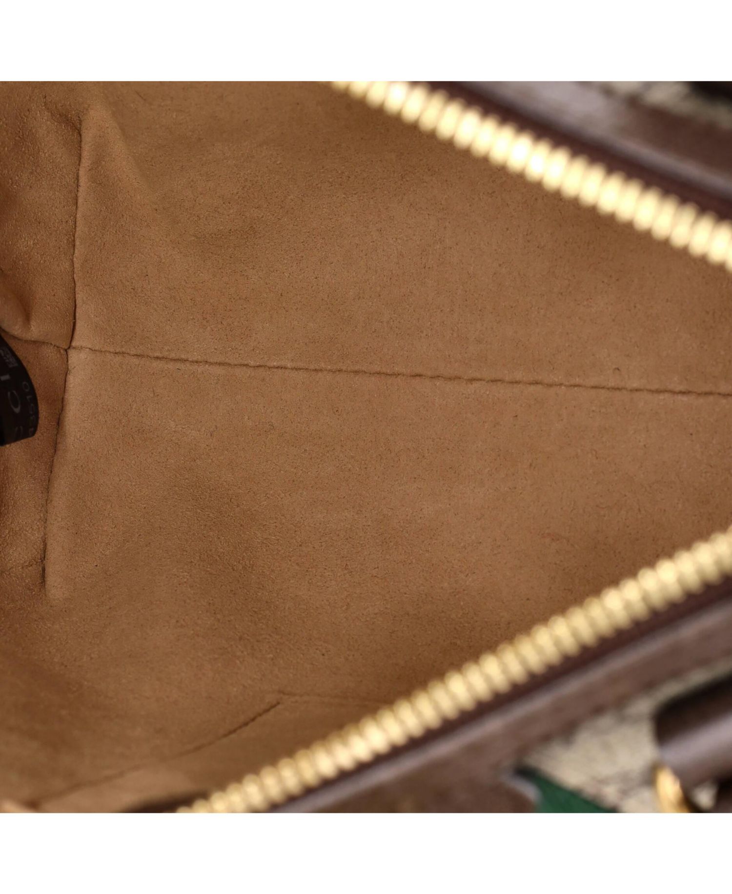 Small Ophidia Top Handle Tote GG Coated Canvas