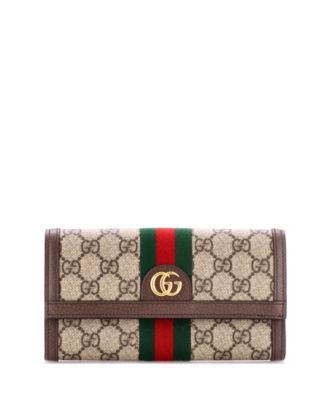 Ophidia Continental Wallet GG Coated Canvas