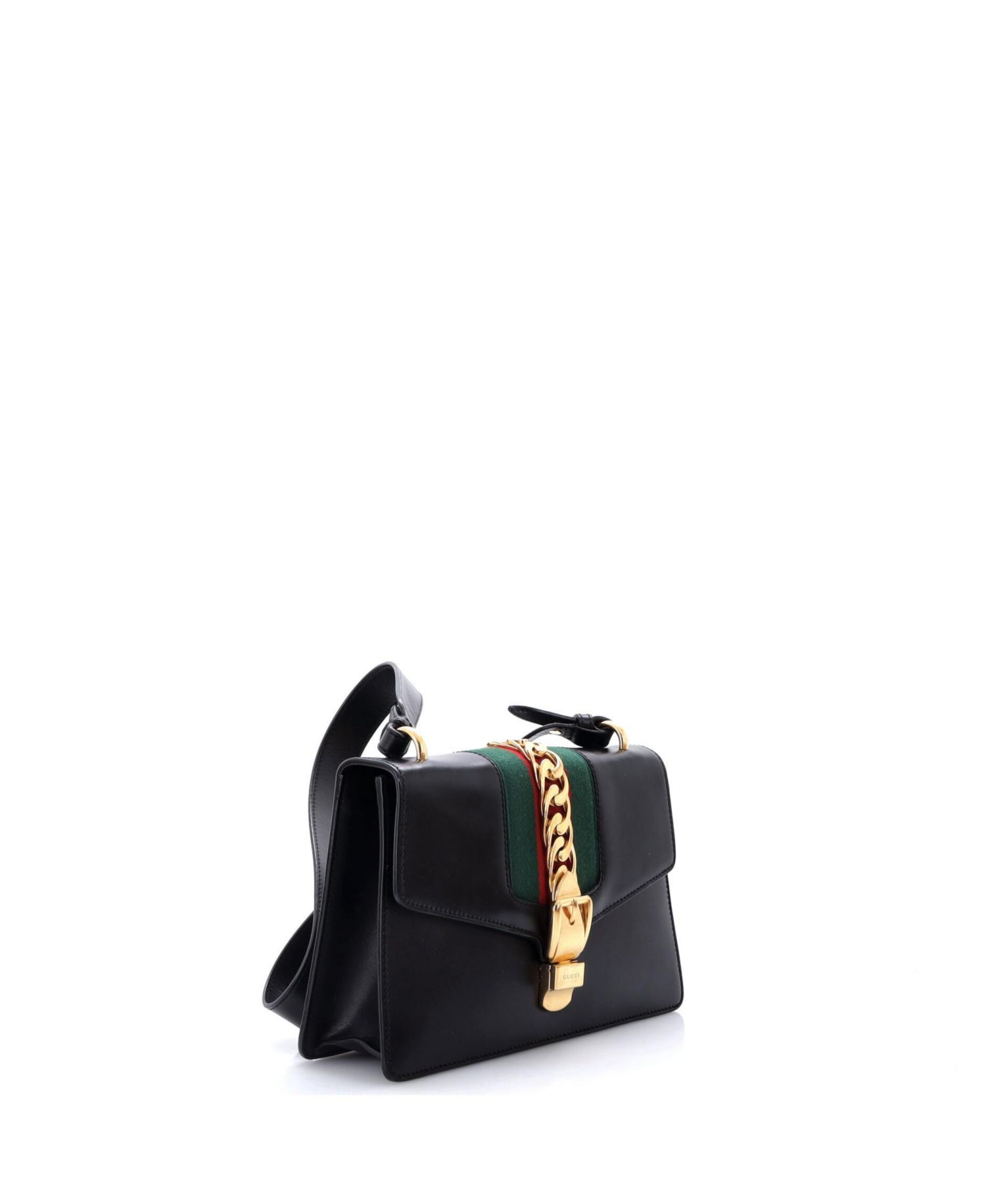 Small Sylvie Shoulder Bag Leather
