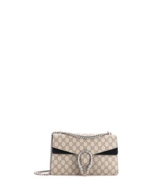 Small Dionysus Bag GG Coated Canvas