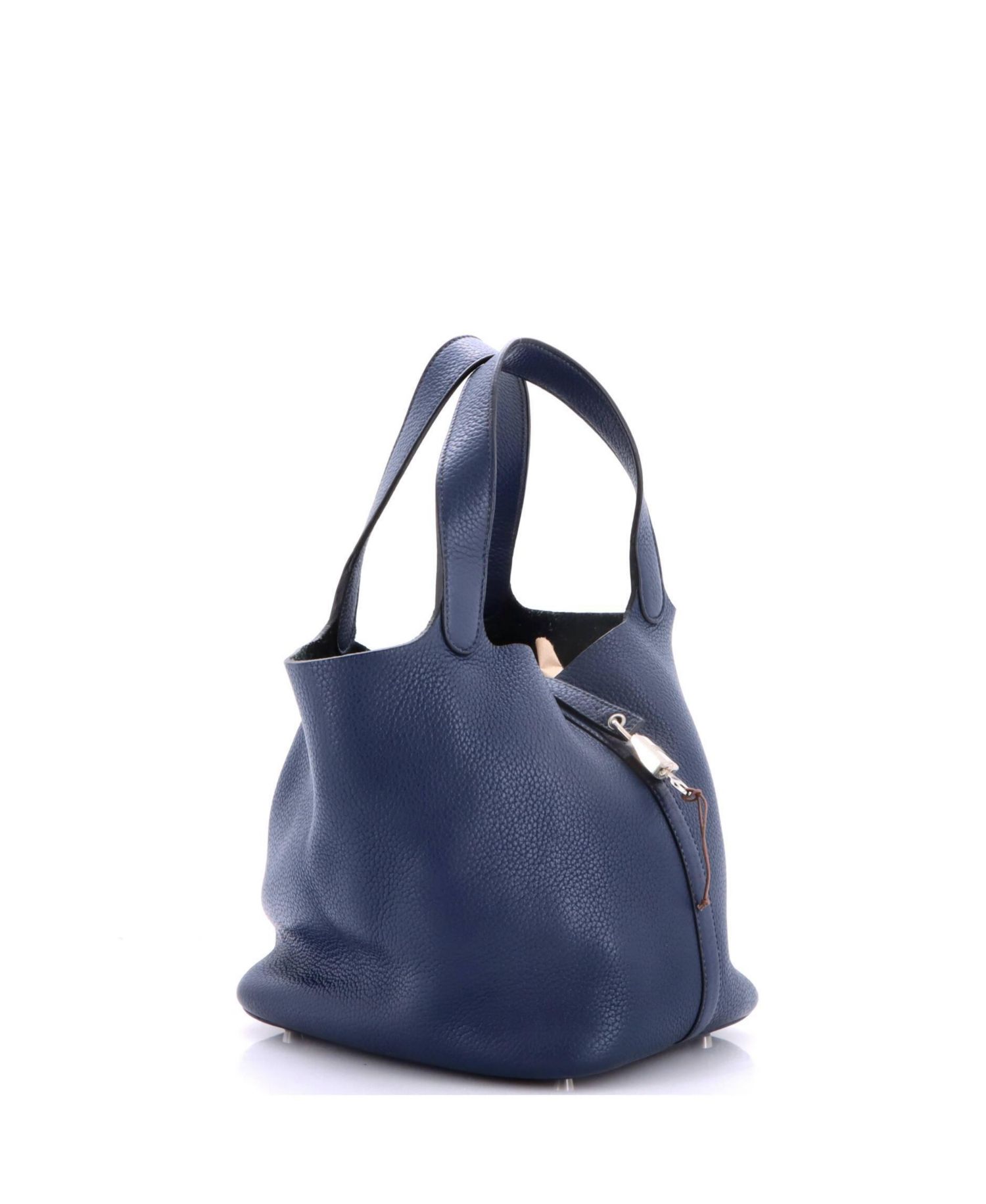 Pre-Owned Hermes MM Picotin Lock Bag Clemence