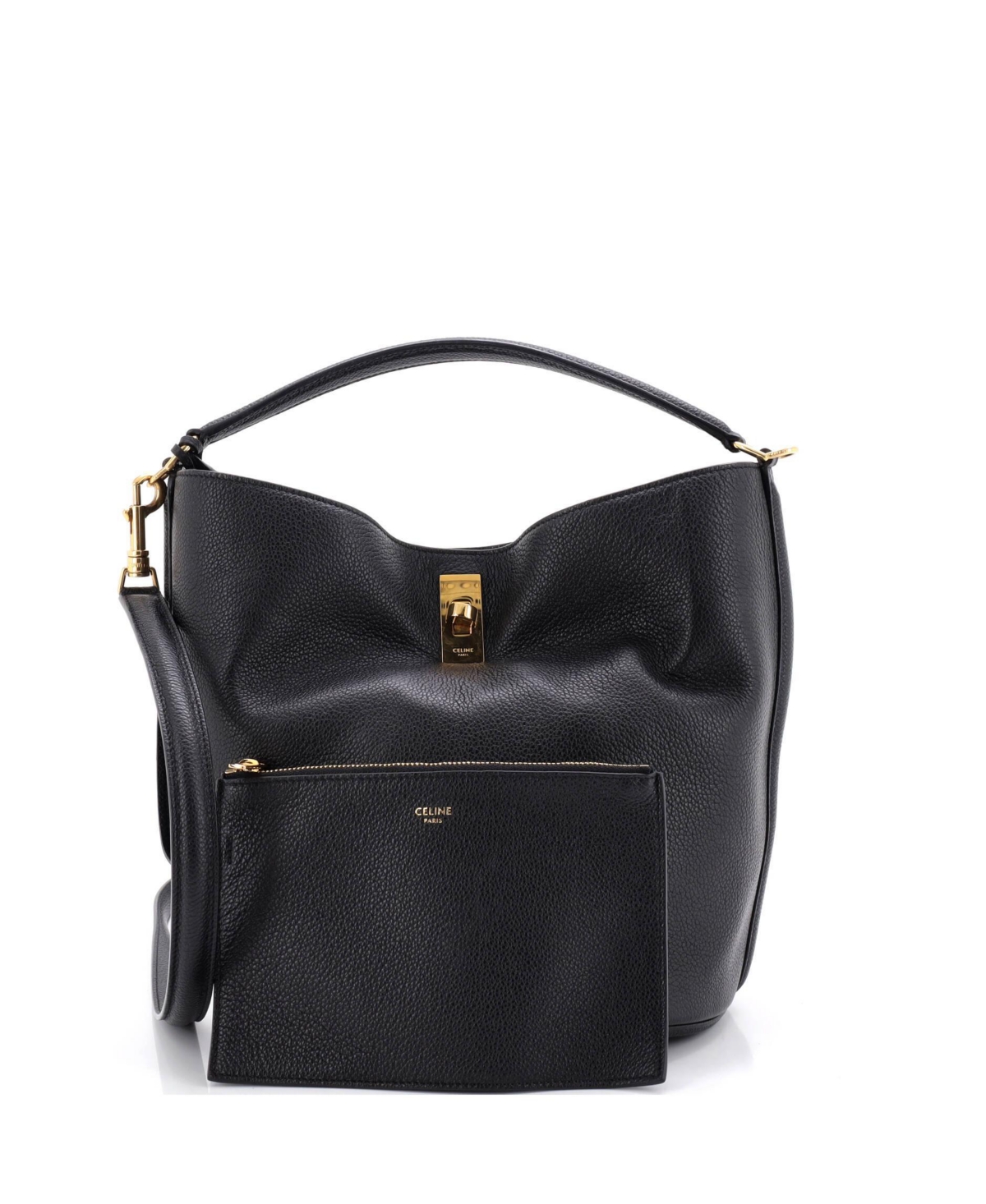 Pre-Owned Celine Bucket 16 Bag Leather