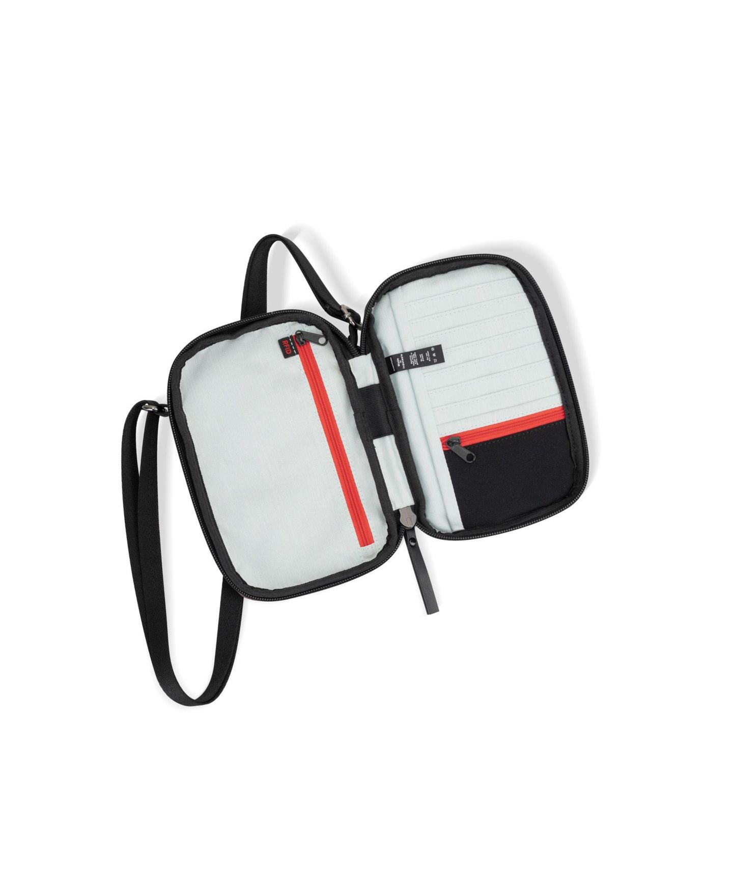 Женский кошелёк Sherpani Simplicity Anti-theft Crossbody Wallet, цвет: Гусиная лапка — фото 2