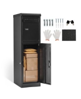 Dual Compartment Package Delivery Box with Coded Lock