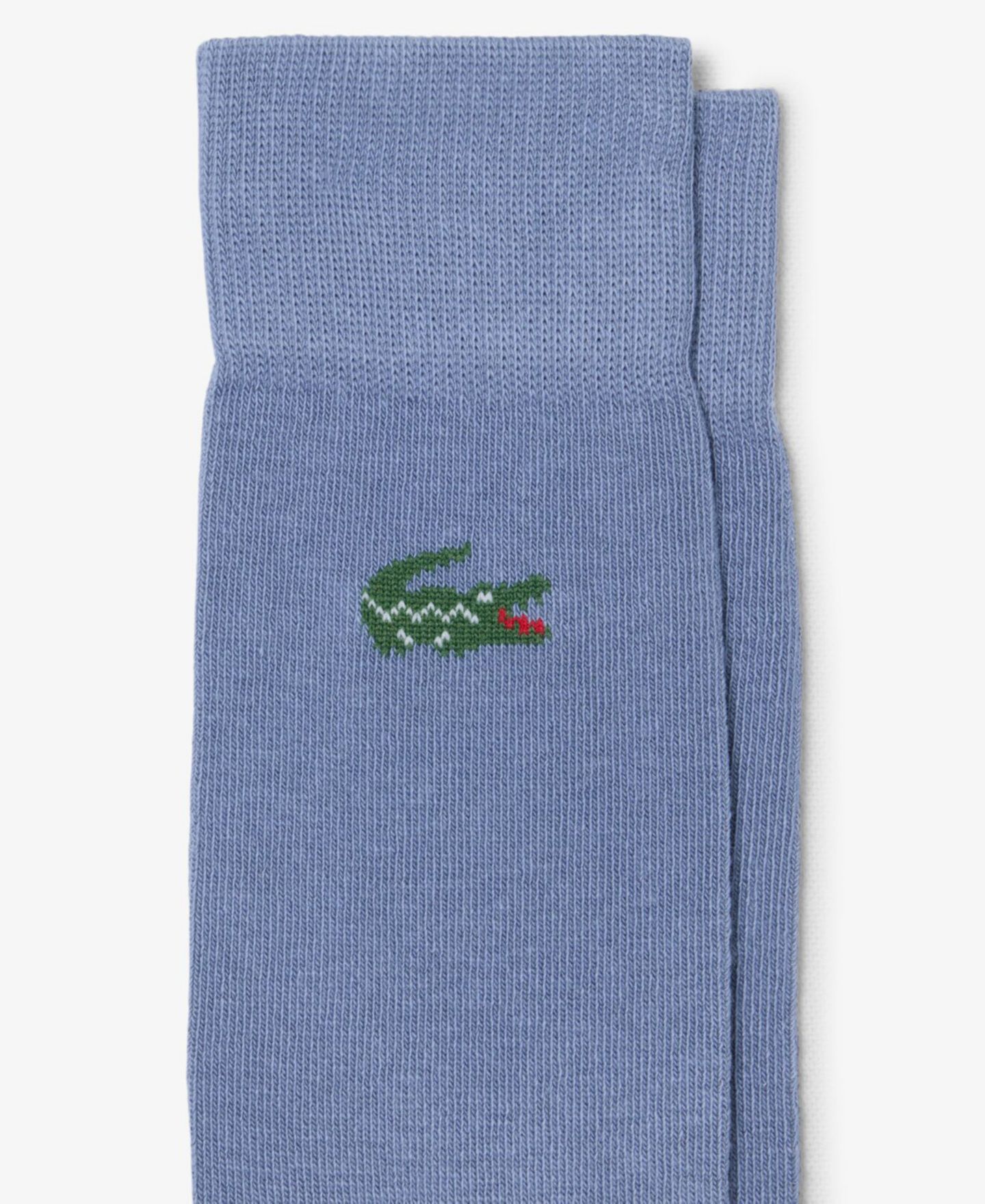 Носки для мужчин, в рубчик, 6 шт. — Lacoste, цвет: Синий — фото 5