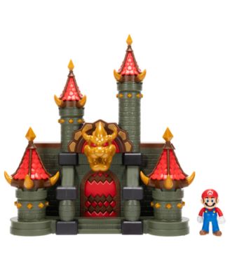 Super Mario Deluxe Wonder Bowser Jr. Castle Battle Interactive Playset, Ages 3+