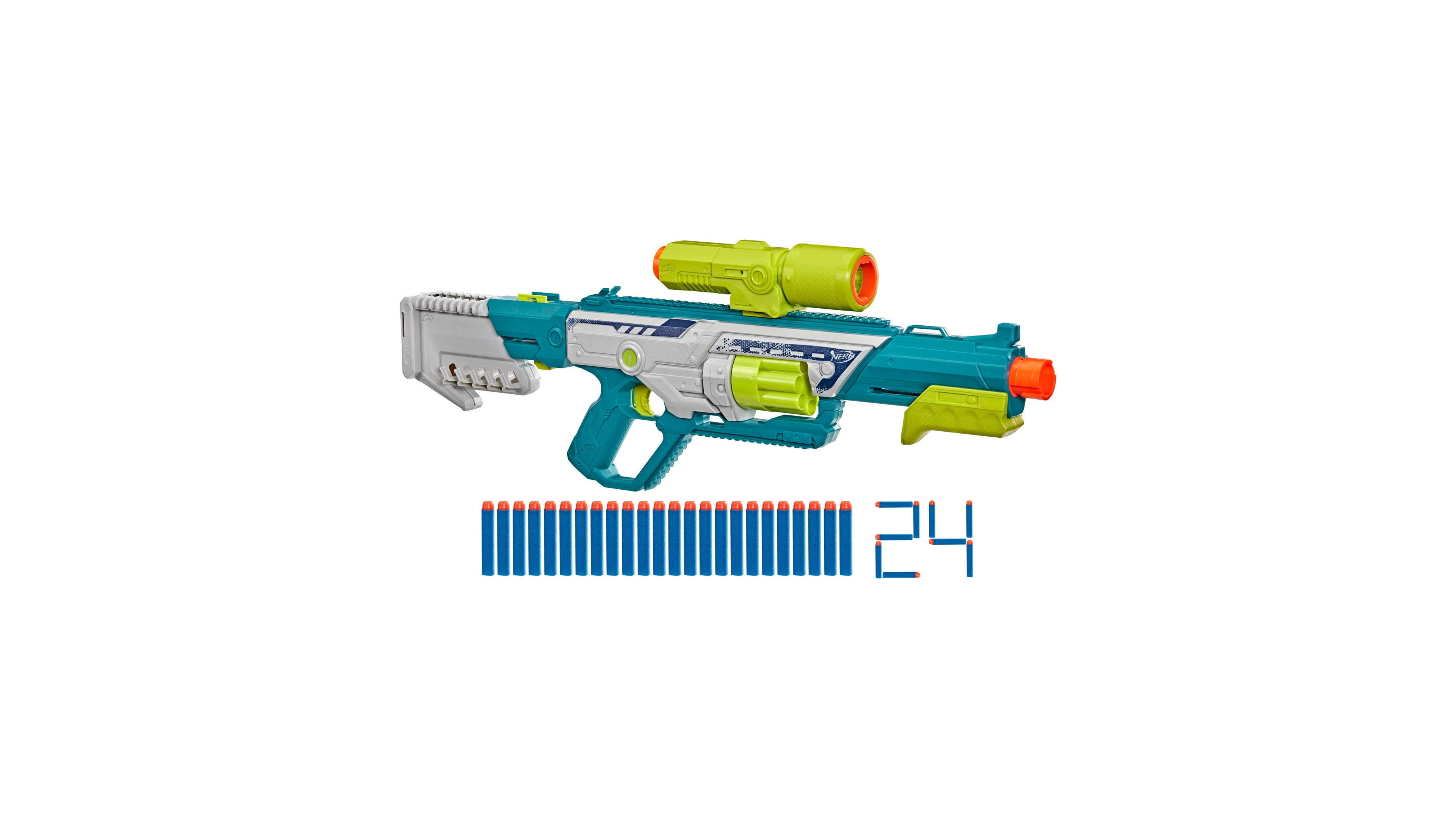 Nerf Rebel Ops Deadeye Pump-Action 8-Dart Blaster, Ages 8+
