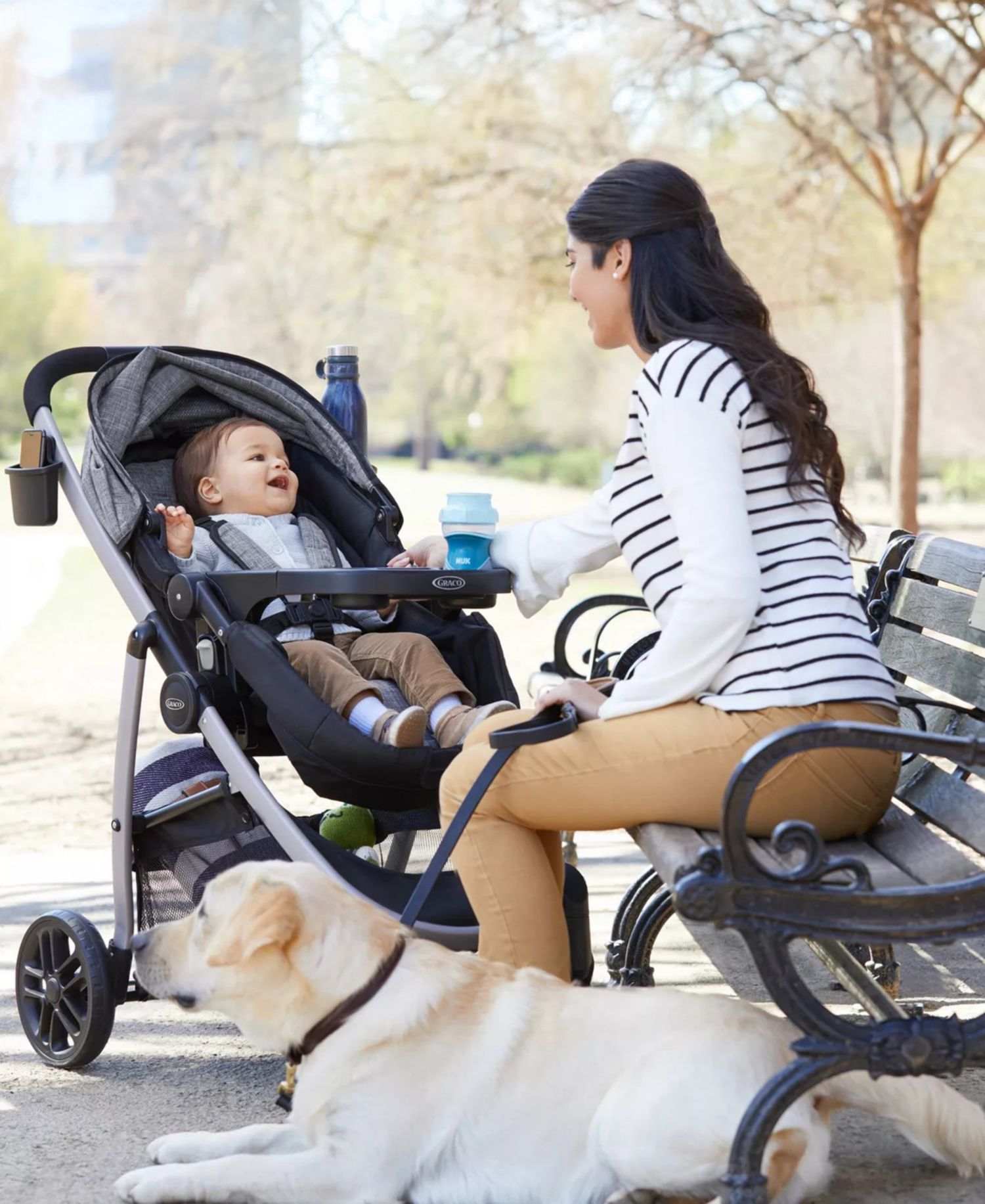 Baby Boys' and Baby Girls' Modes Pramette Stroller