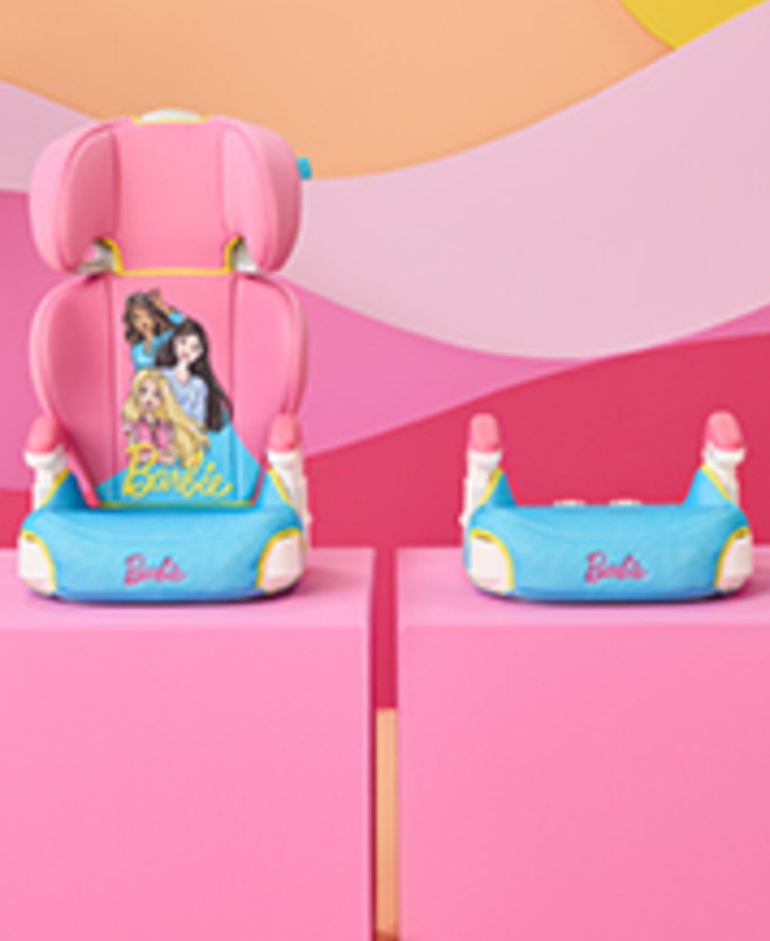 Baby Girls' Barbie Turbobooster 2.0 Highback Booster Seat