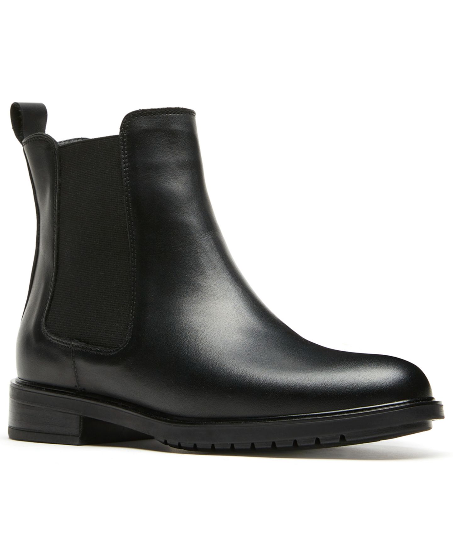 Женские ботинки La Canadienne Spectacular City Dry Leather Pull-On Booties, цвет: Чёрный — фото 1