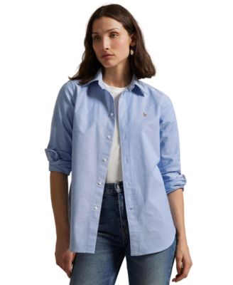 Women's Stretch Slim Fit Oxford Shirt