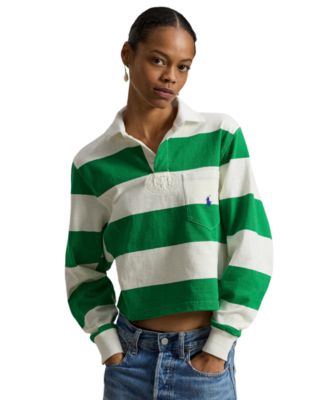 Women's Wide Stripe Rugby Shirt
