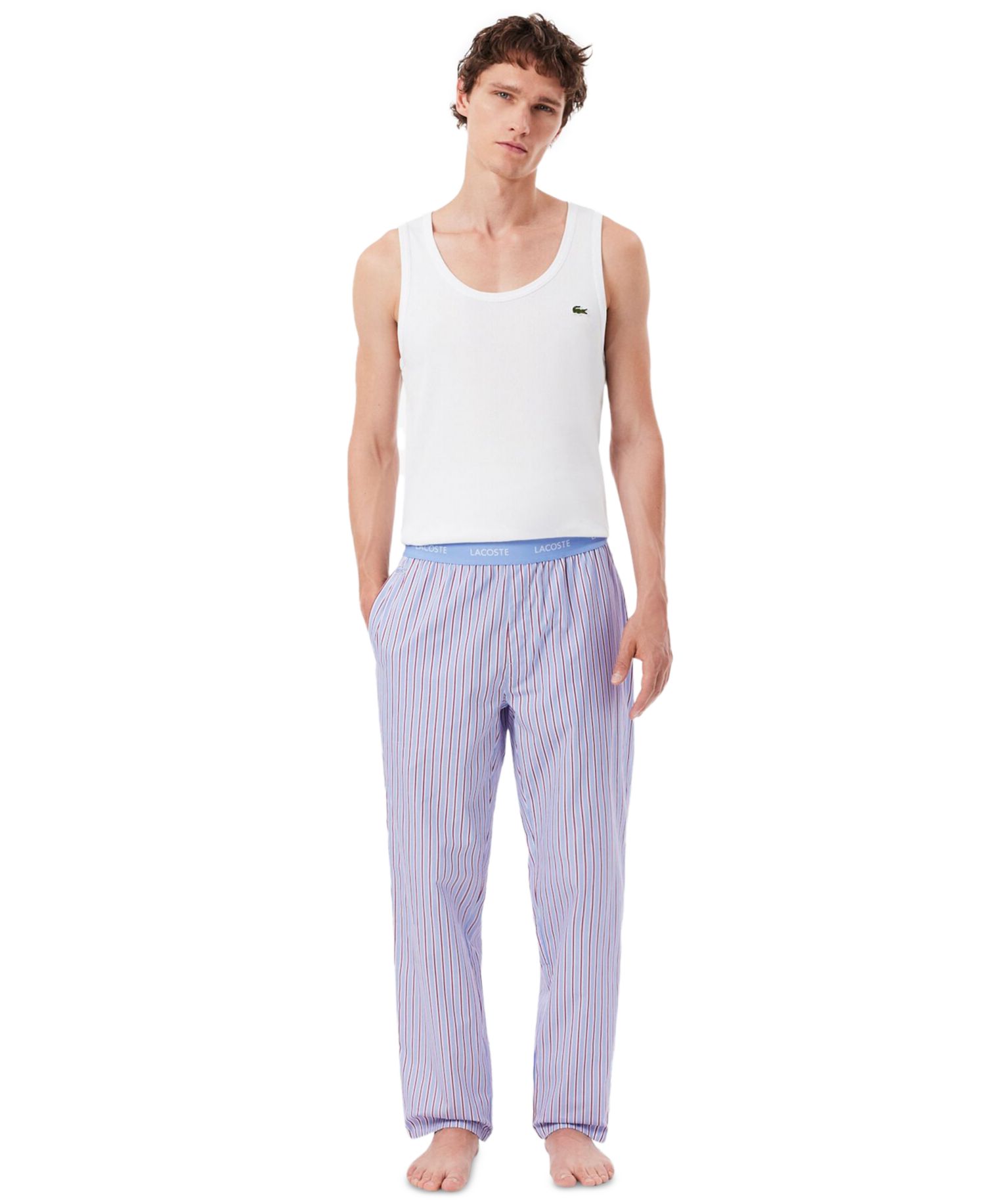 Men's Cotton Striped Pajama Pants