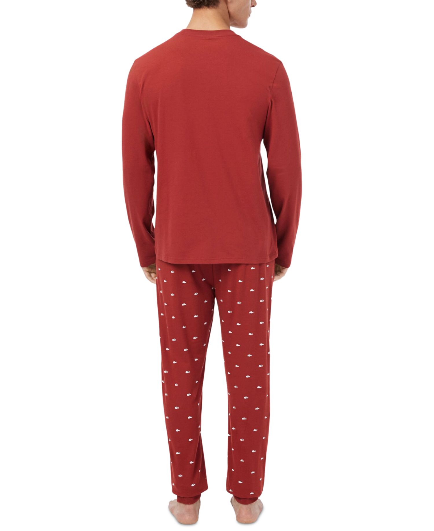 Men's Crewneck Jersey Pajama, 2-Piece Set