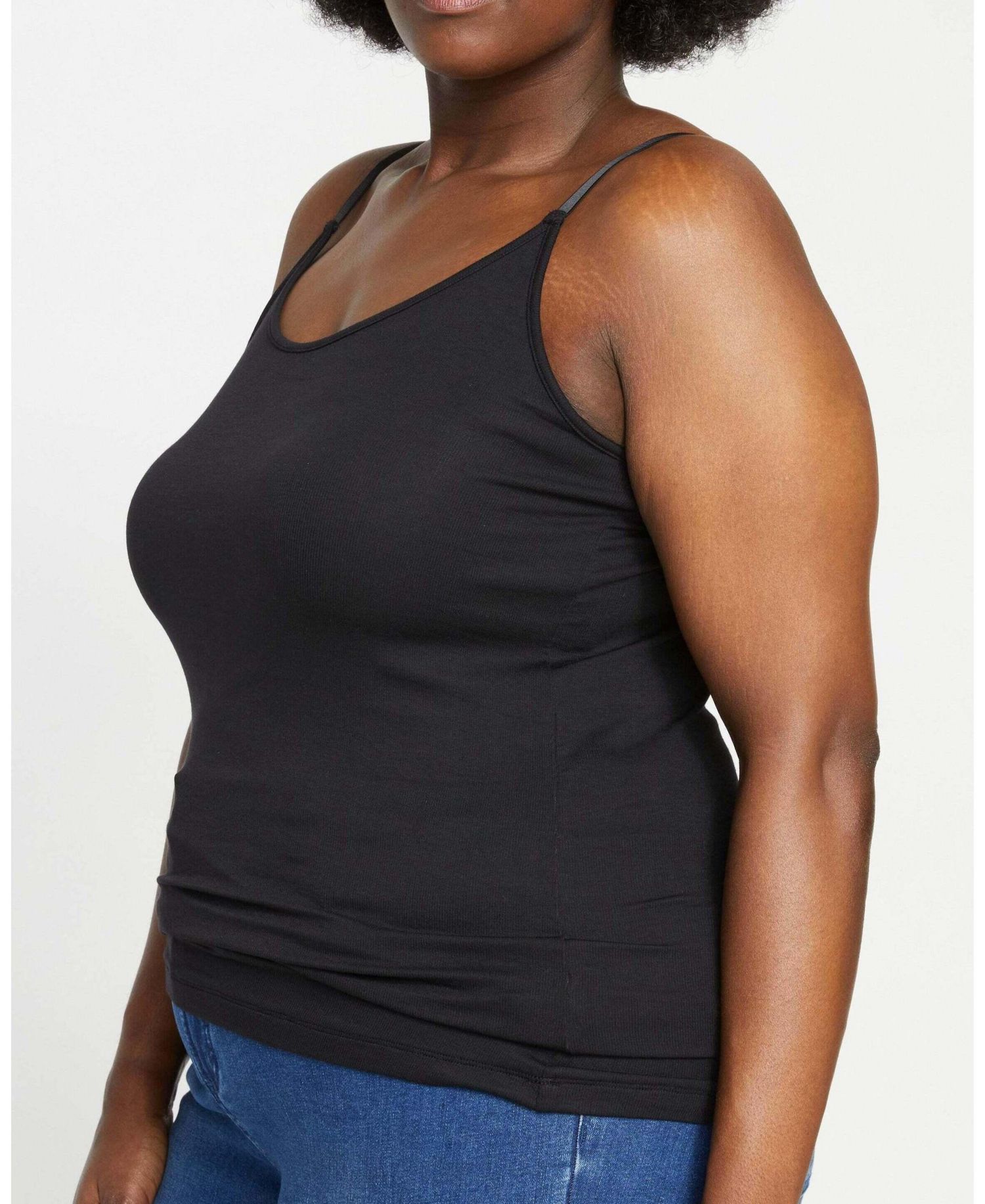 Plus Size Cloud Rib Crewneck Camisole