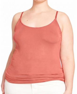 Plus Size Cloud Rib Crewneck Camisole