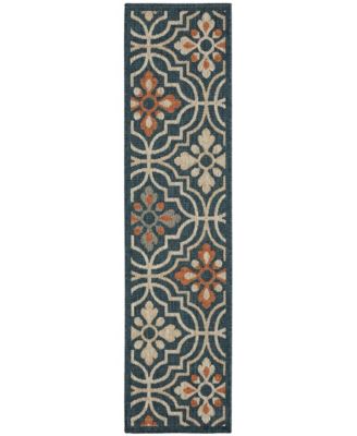 Latitude 709B 1'10" x 7'6" Runner Outdoor Area Rug