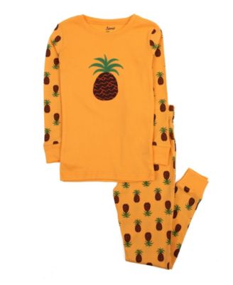 Little/Big Girls (6-14) 2-Piece Sweet and Playful Cotton Long Sleeve Pajama Set