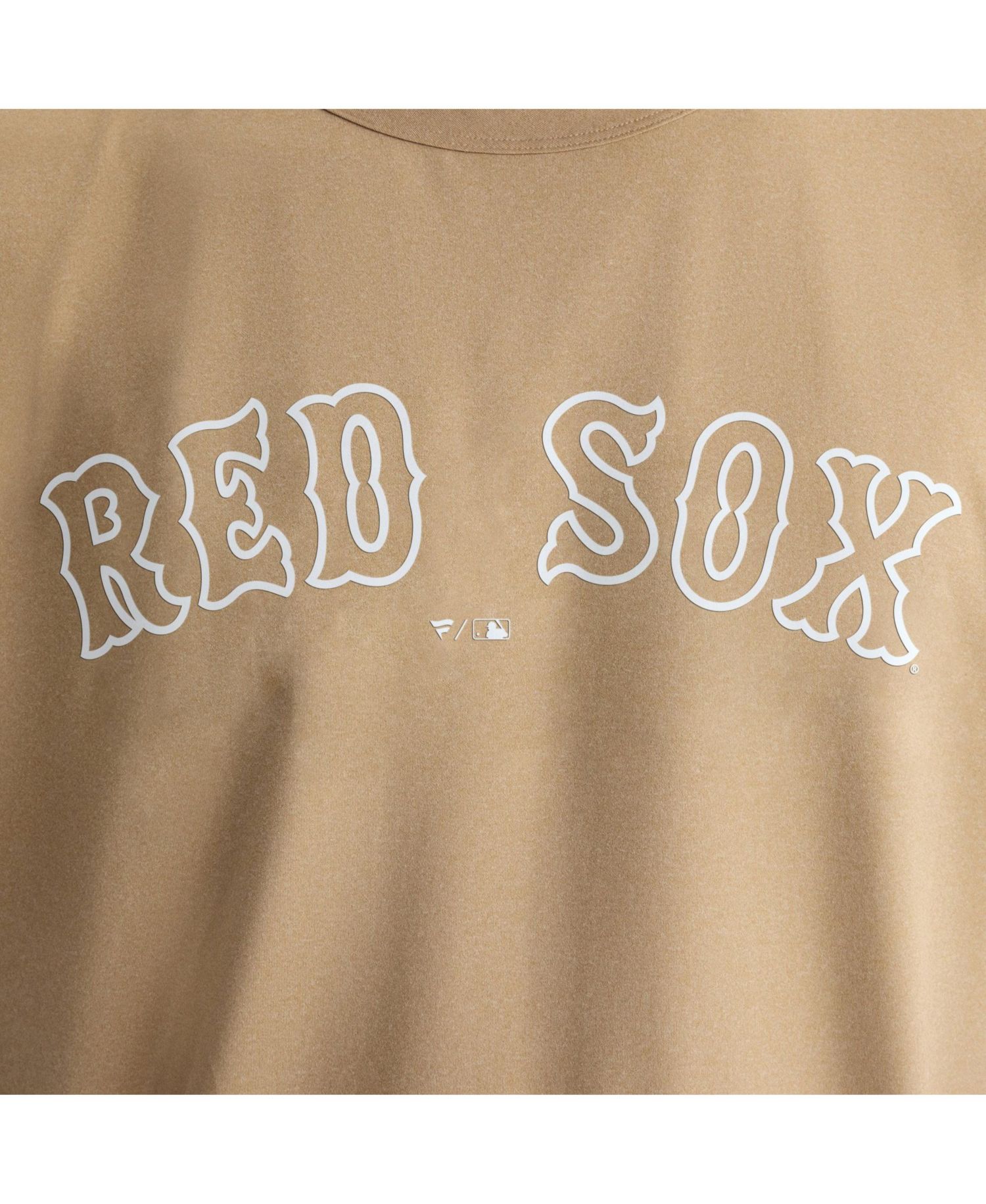 Men's Khaki Boston Red Sox Clutch Winning Edge T-Shirt