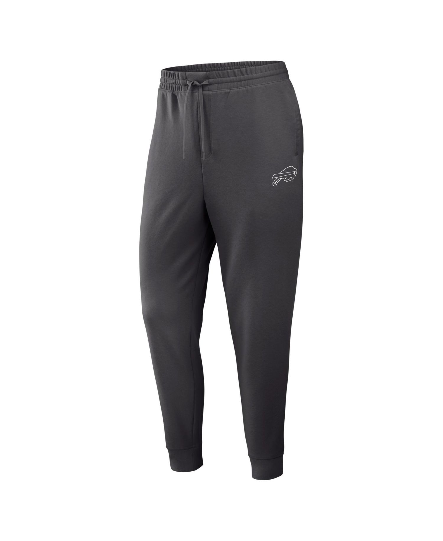 Men's Charcoal Buffalo Bills Clutch Fleece Tri-Blend Joggers