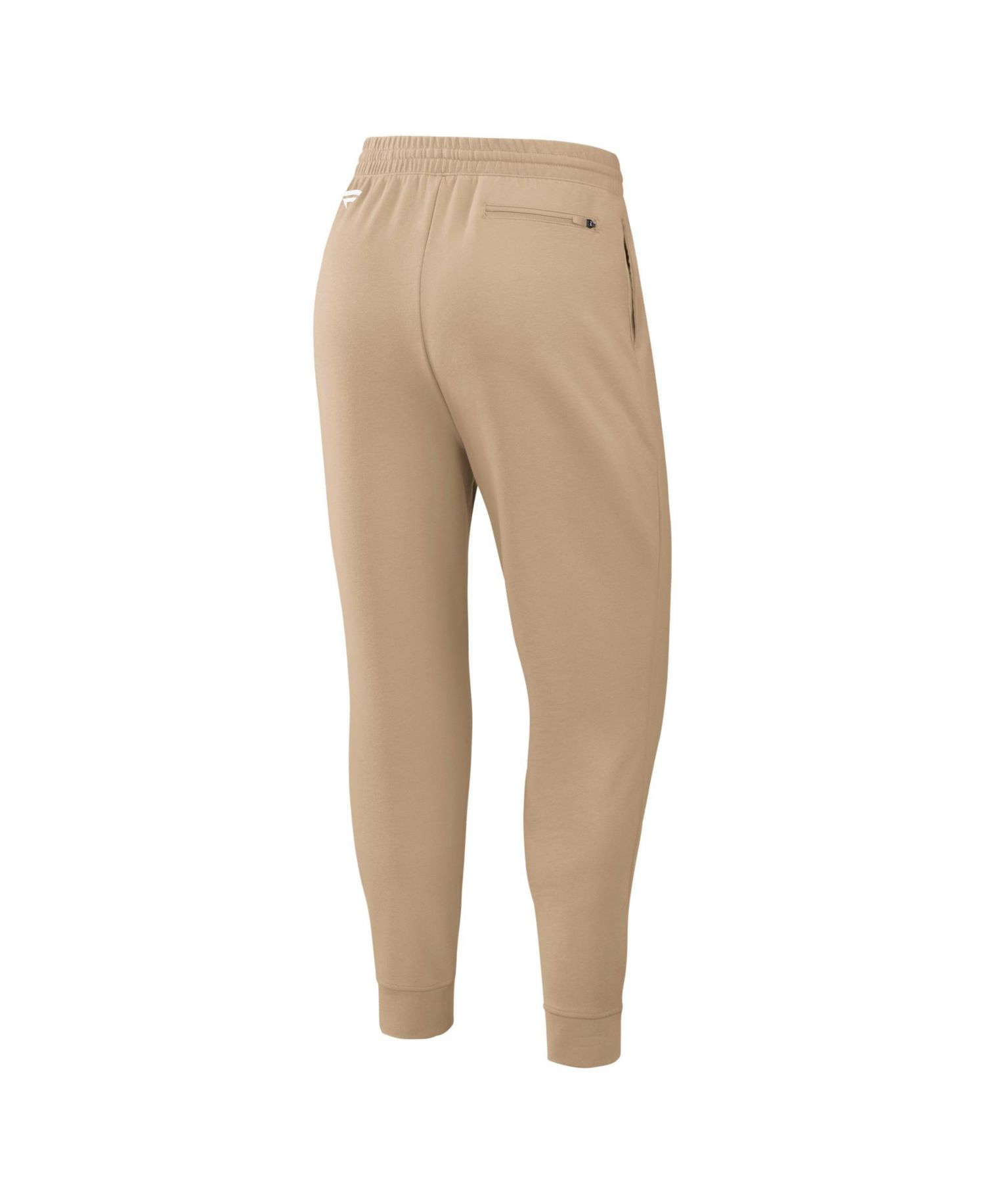 Men's Khaki Los Angeles Dodgers Clutch Fleece Tri-Blend Joggers
