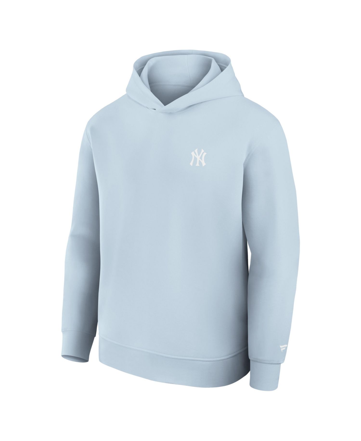 Men's Light Blue New York Yankees Clutch Tri-Blend Hoodie
