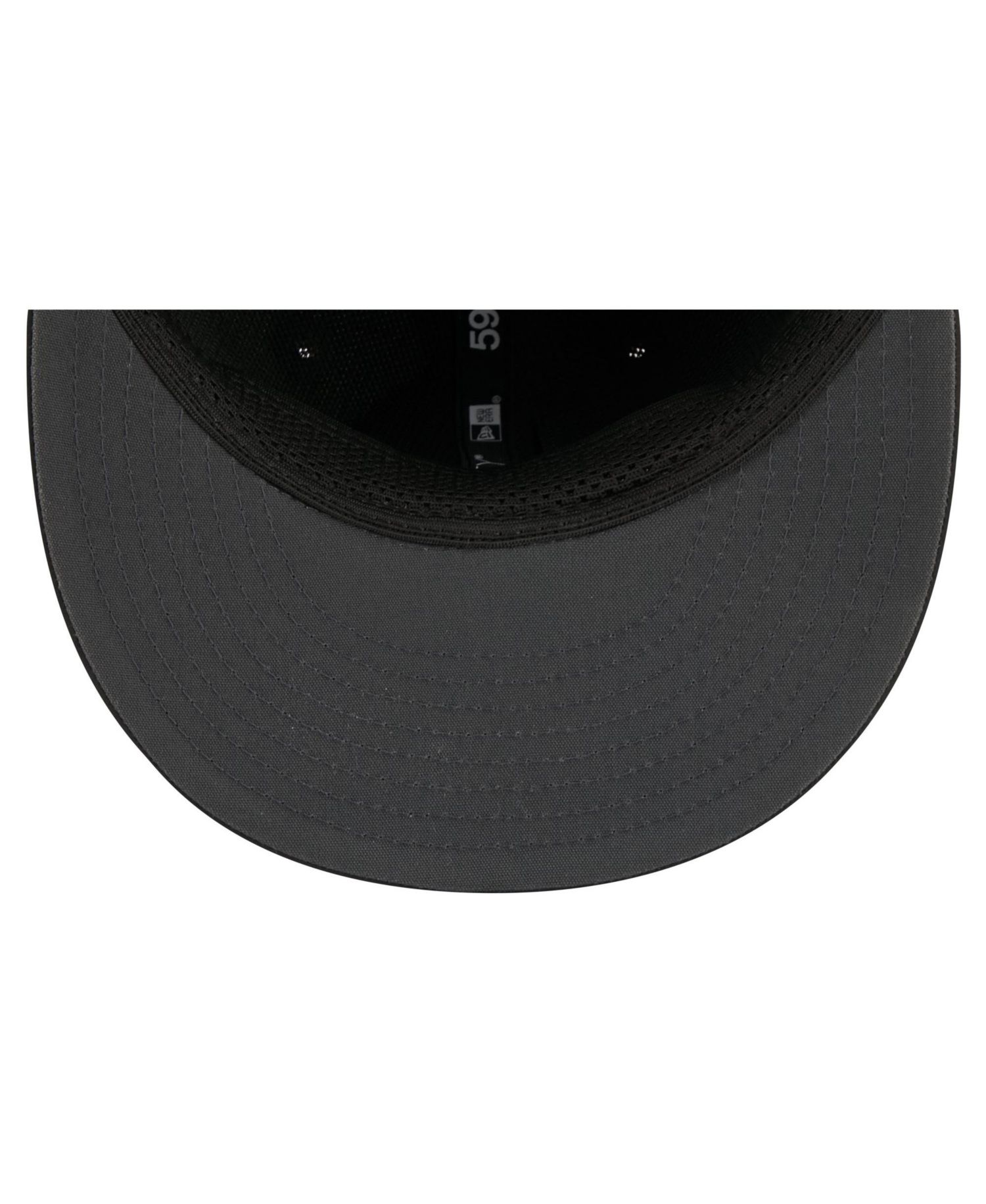 Men's Black Carolina Panthers 2026 Sideline 59FIFTY Fitted Hat