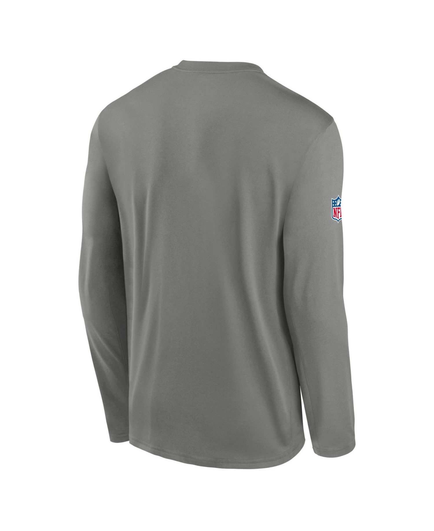 Men's Gray Buffalo Bills Legend Small Logo Dri-FIT Long Sleeve T-Shirt