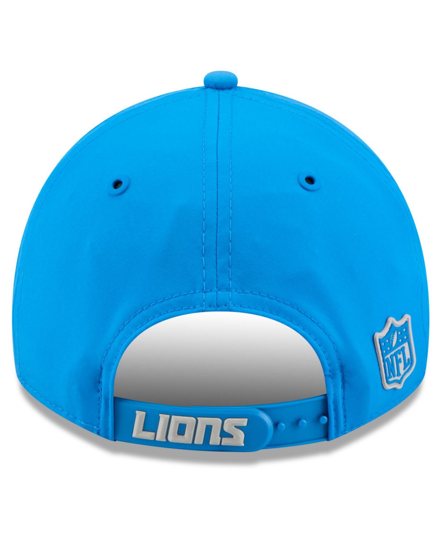 Мужская кепка New Era Blue Detroit Lions 2026 Sideline Casual Classic Adjustable Hat — фото 3