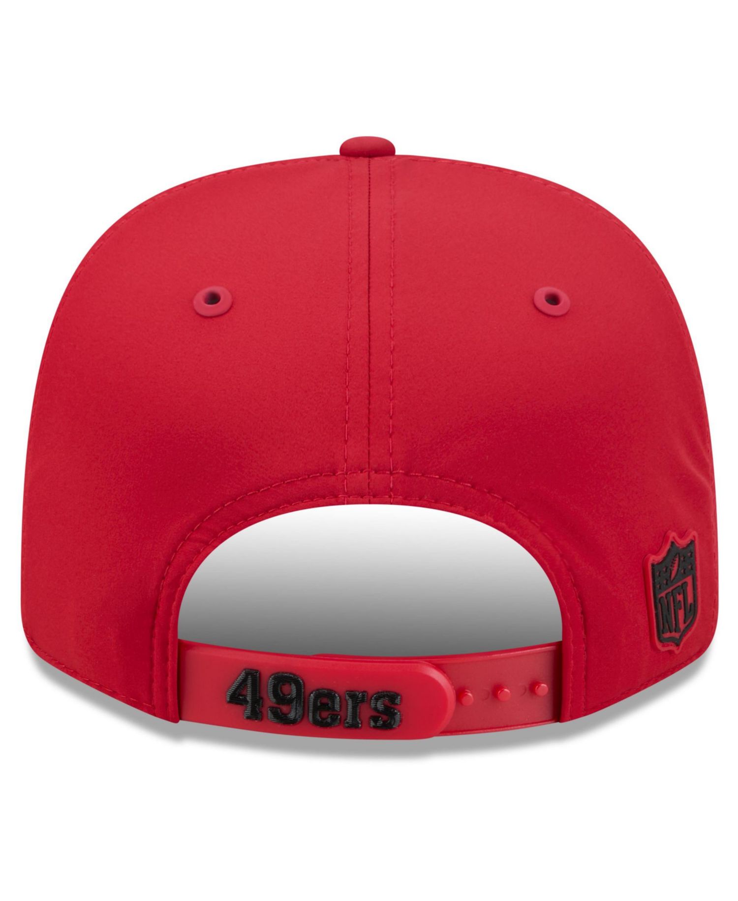 Men's Scarlet San Francisco 49ers 2026 Sideline Throwback 9SEVENTY Adjustable Hat