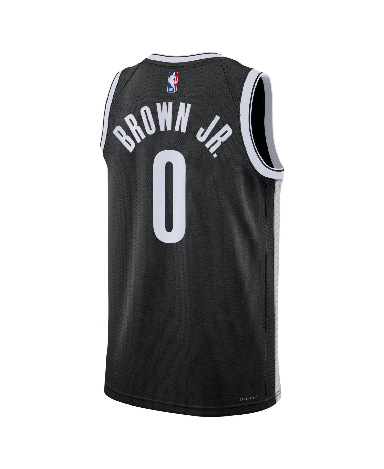 Men's and Women's Mikel Brown Jr. Black Brooklyn Nets Swingman Icon Edition-Jersey