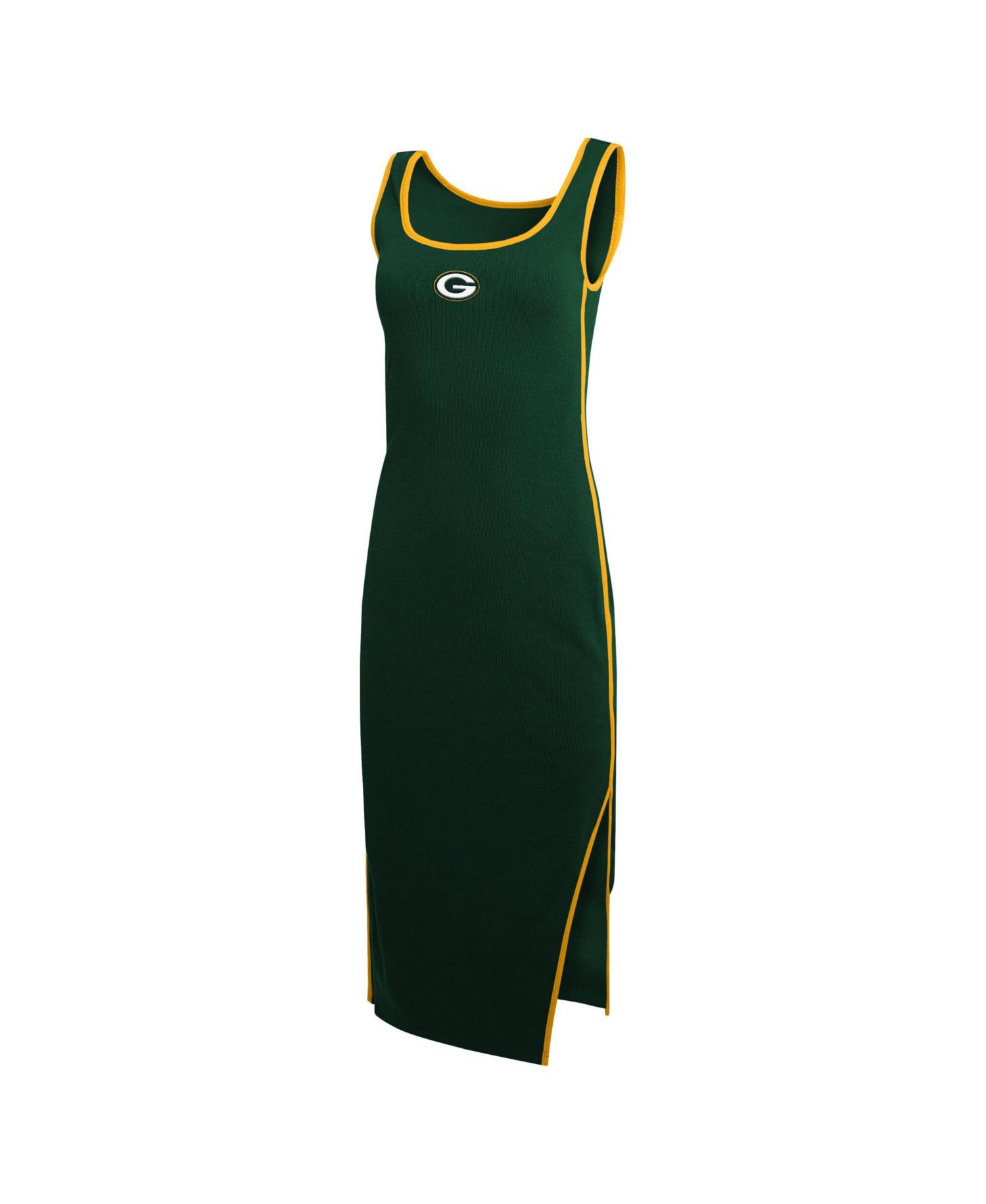 Women's Green Bay Packers Ribbed Tank Dress