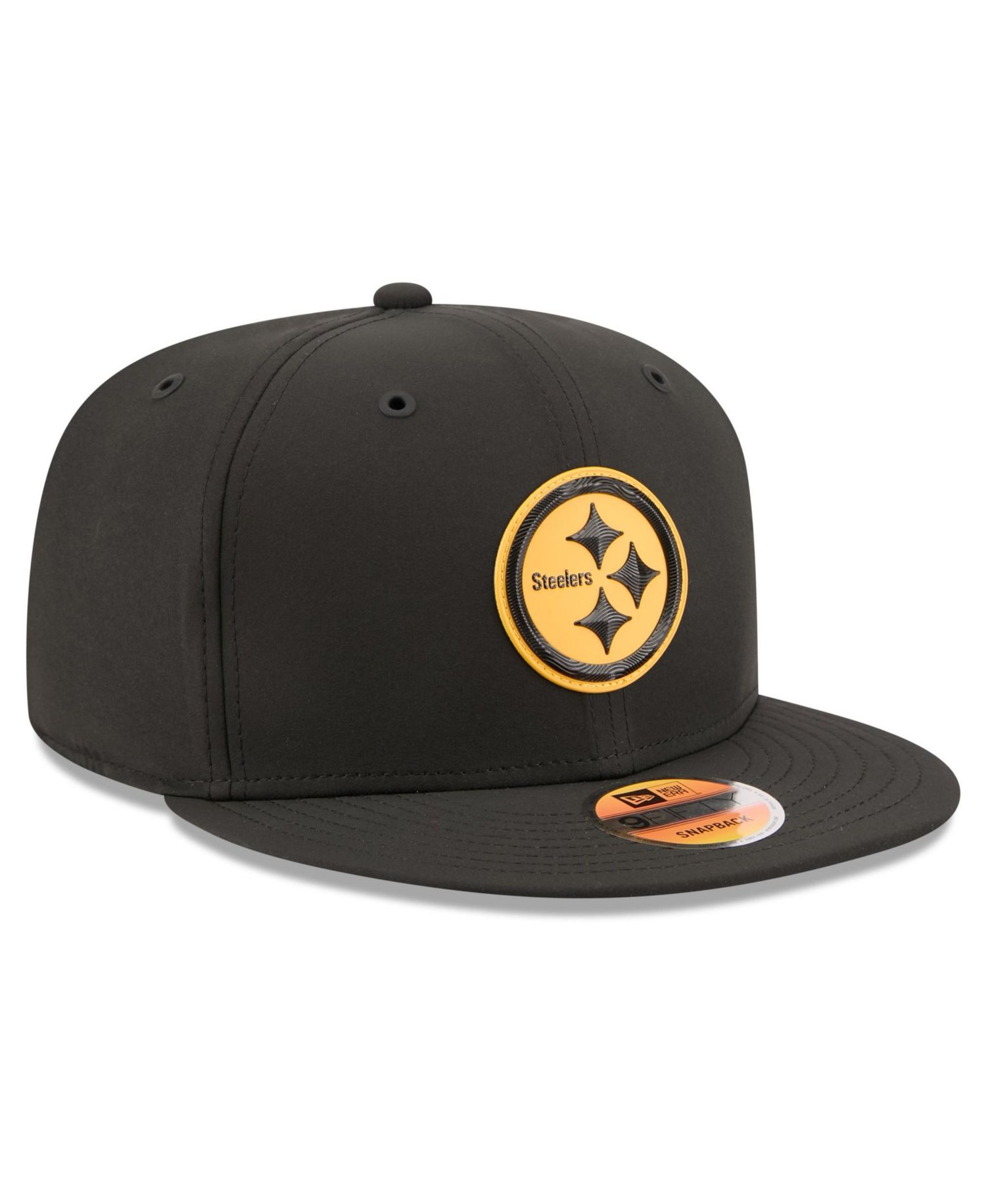Men's Black Pittsburgh Steelers 2026 Sideline 9FIFTY Snapback Hat