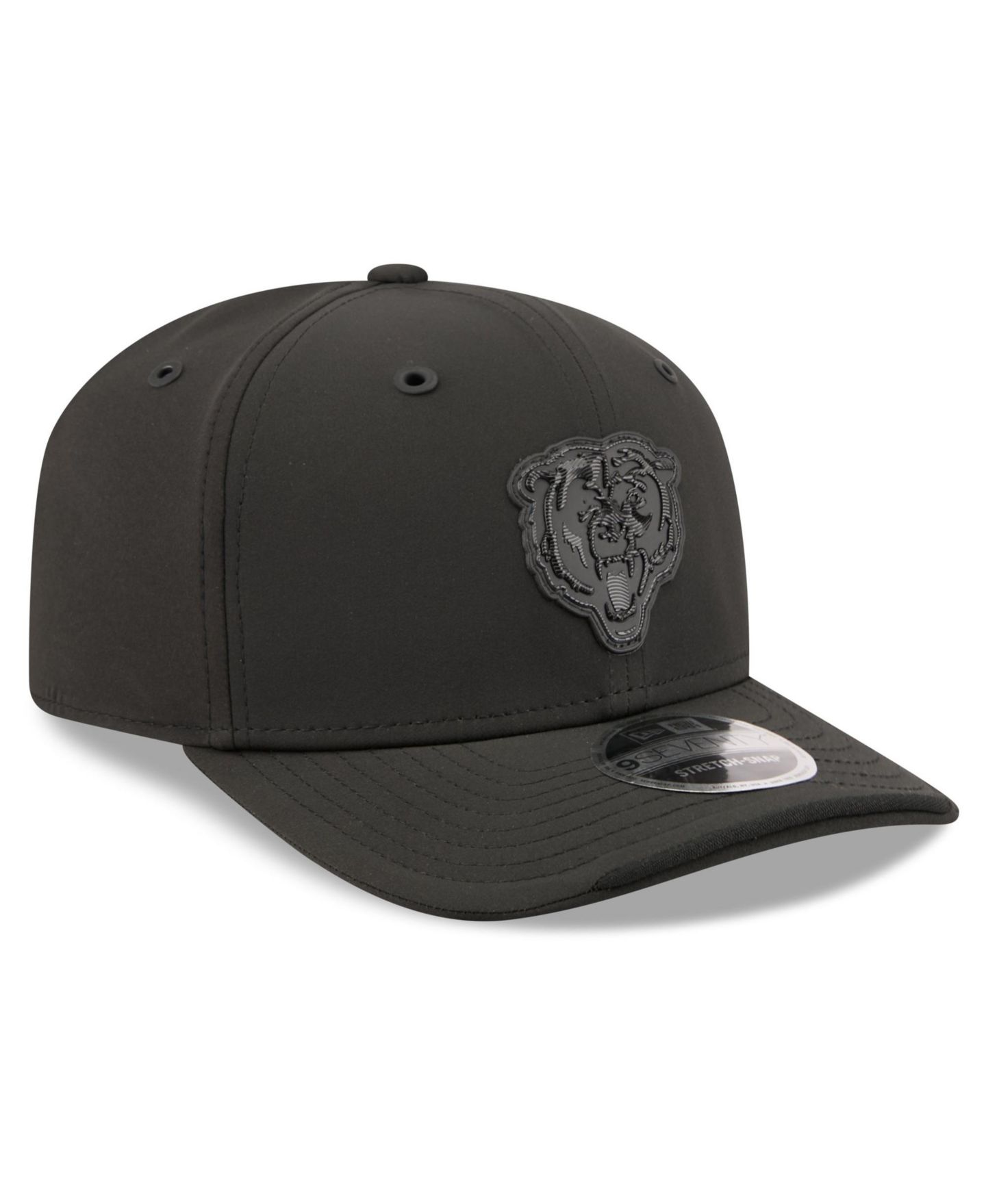 Мужская кепка New Era Black Chicago Bears 2026 Sideline 9SEVENTY Adjustable Hat — фото 4